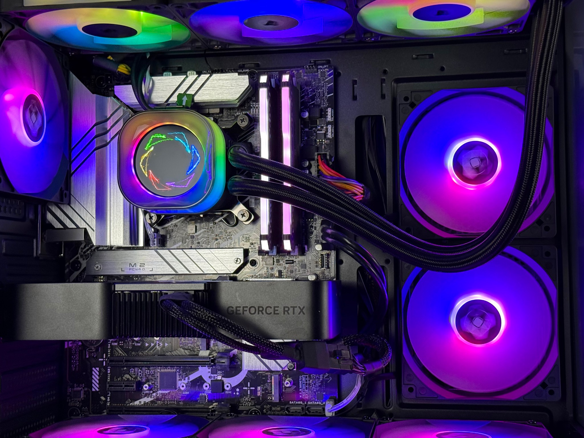 🟣 NOVA Gaming PC | RTX 4070 Super | i5-14600k | 32gb | 1tb NVME | Custom LCD AIO | Free Shipping