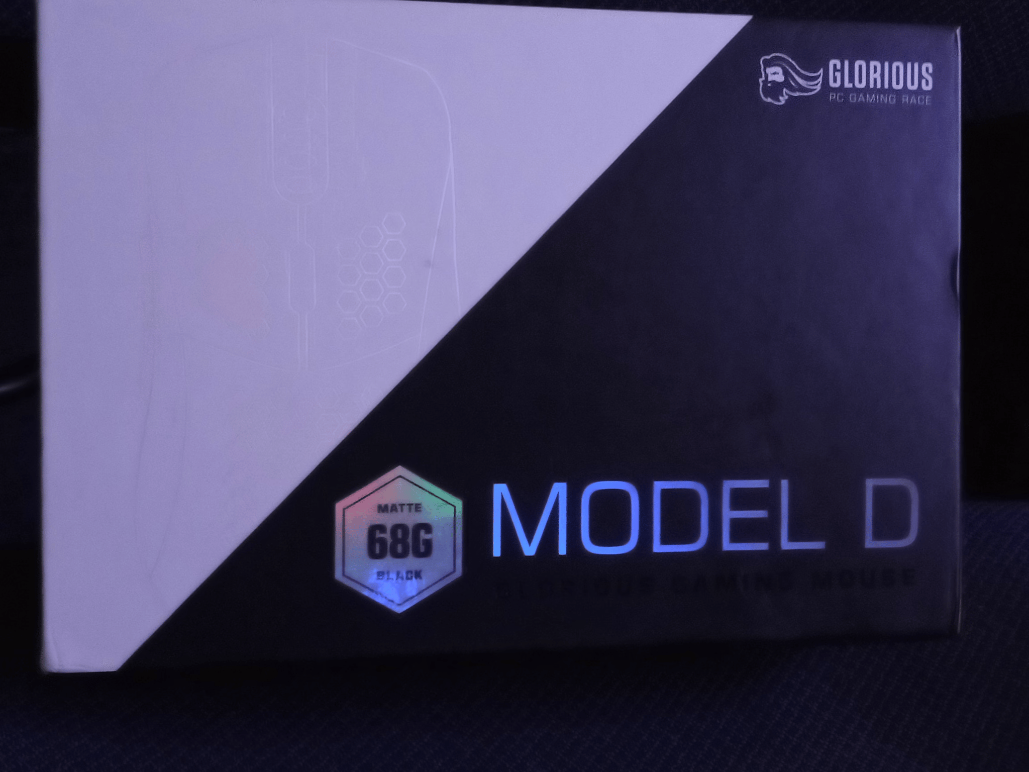 Glorious PC Gaming Race MODEL D Wired Optical Mouse (Matte Black)