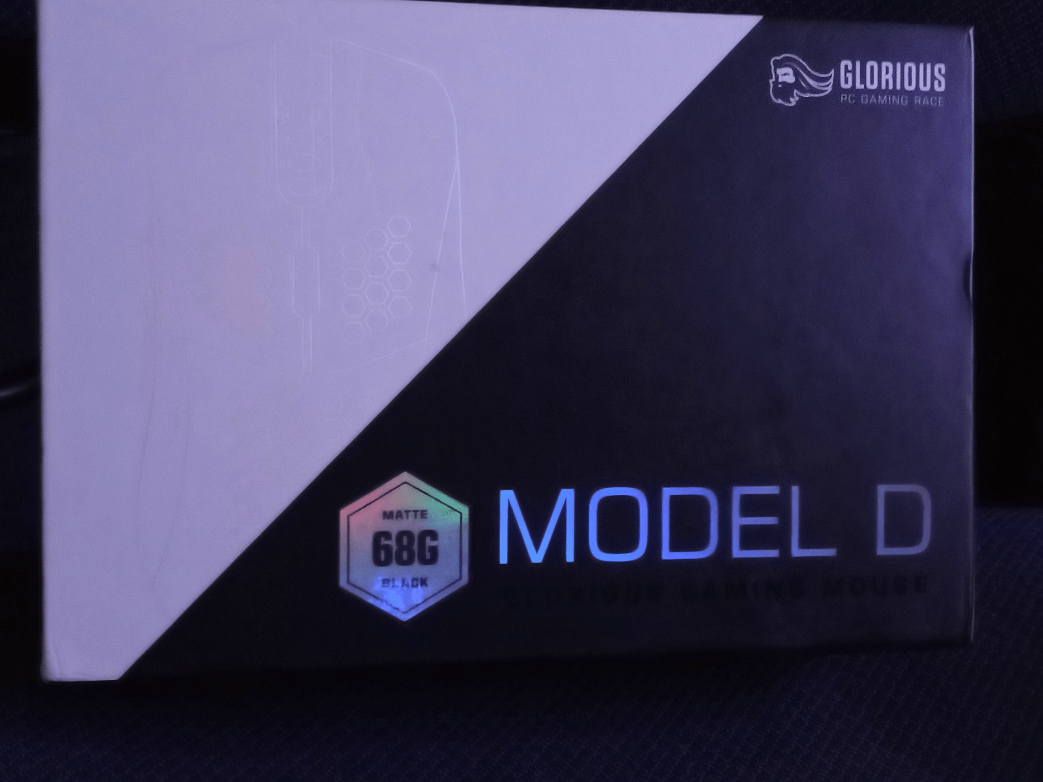 Glorious PC Gaming Race MODEL D Wired Optical Mouse (Matte Black)