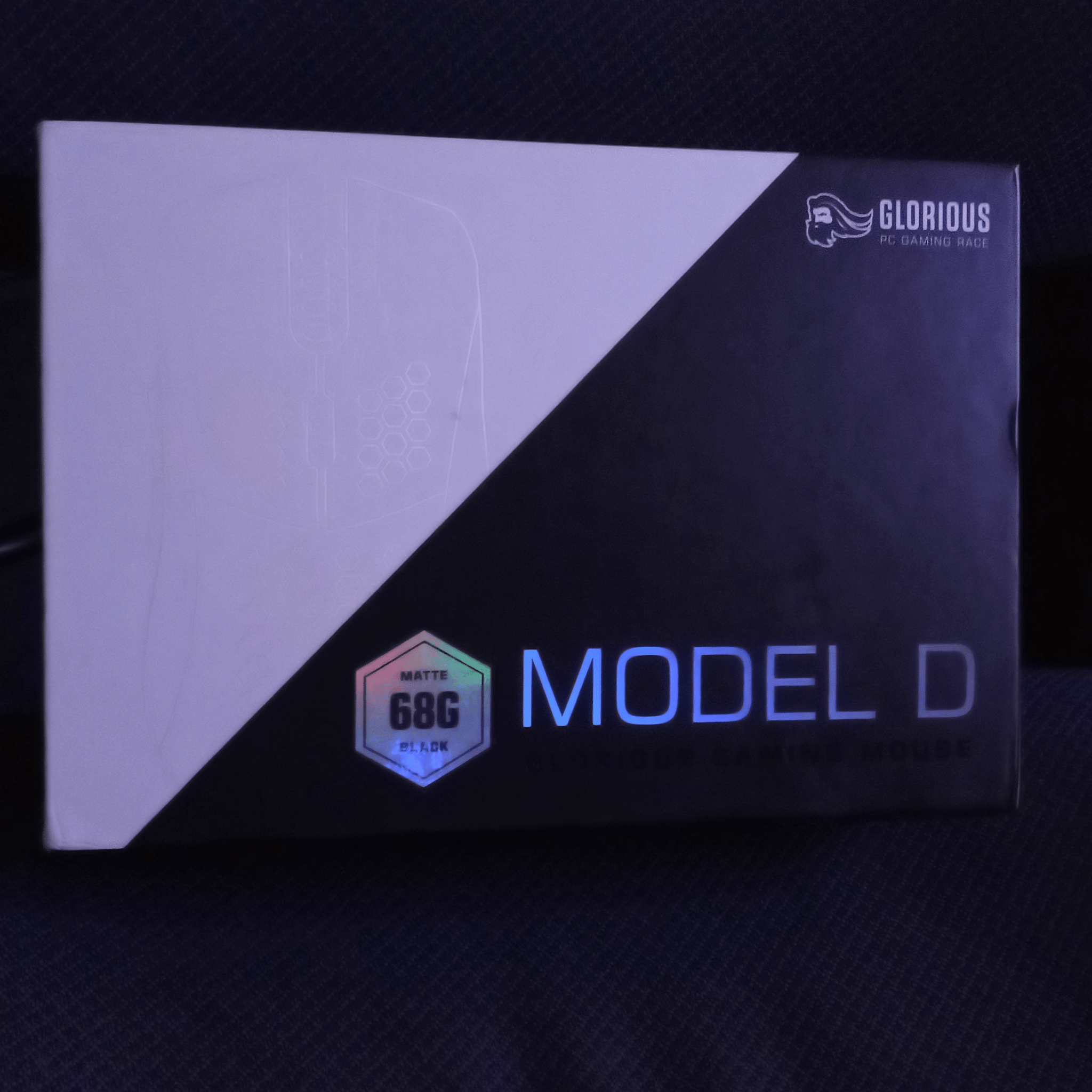 Glorious PC Gaming Race MODEL D Wired Optical Mouse (Matte Black)