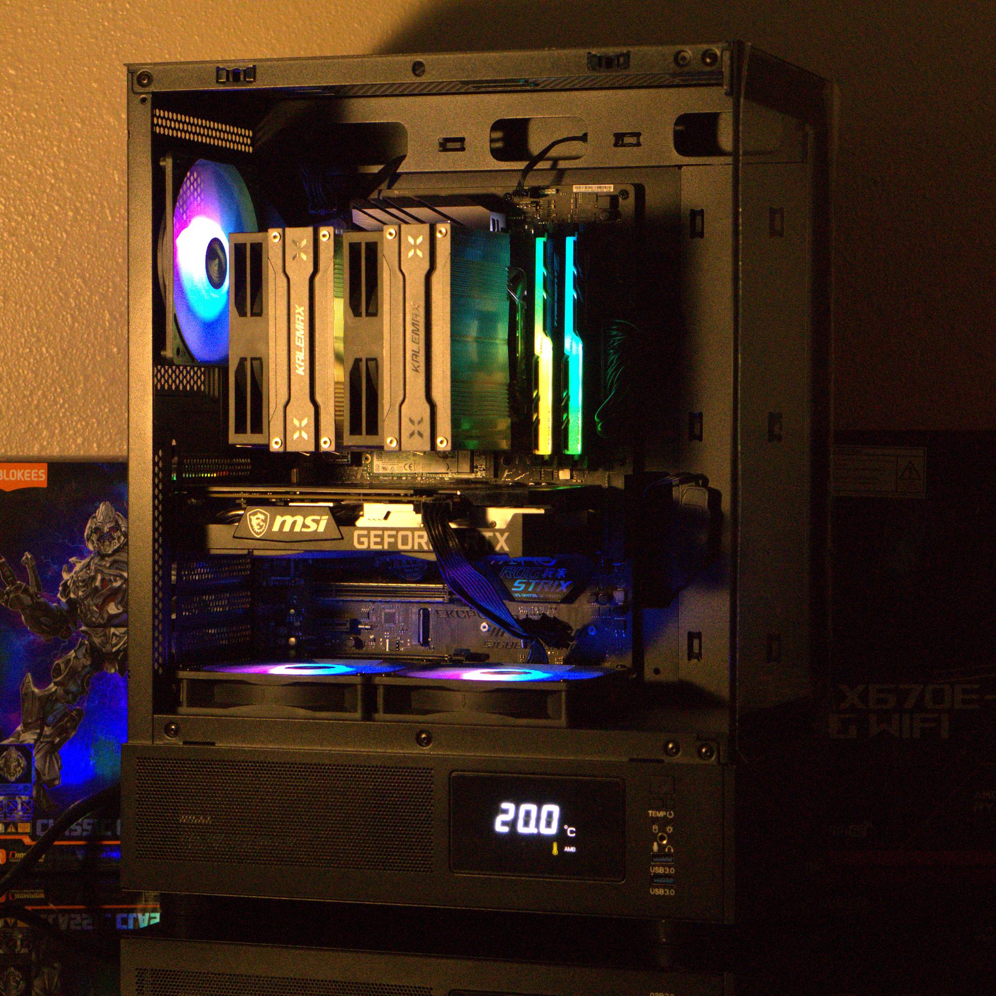 Budget RTX gaming pc| RTX 3060 12GB| Ryzen 7 2700x|16GB ddr4