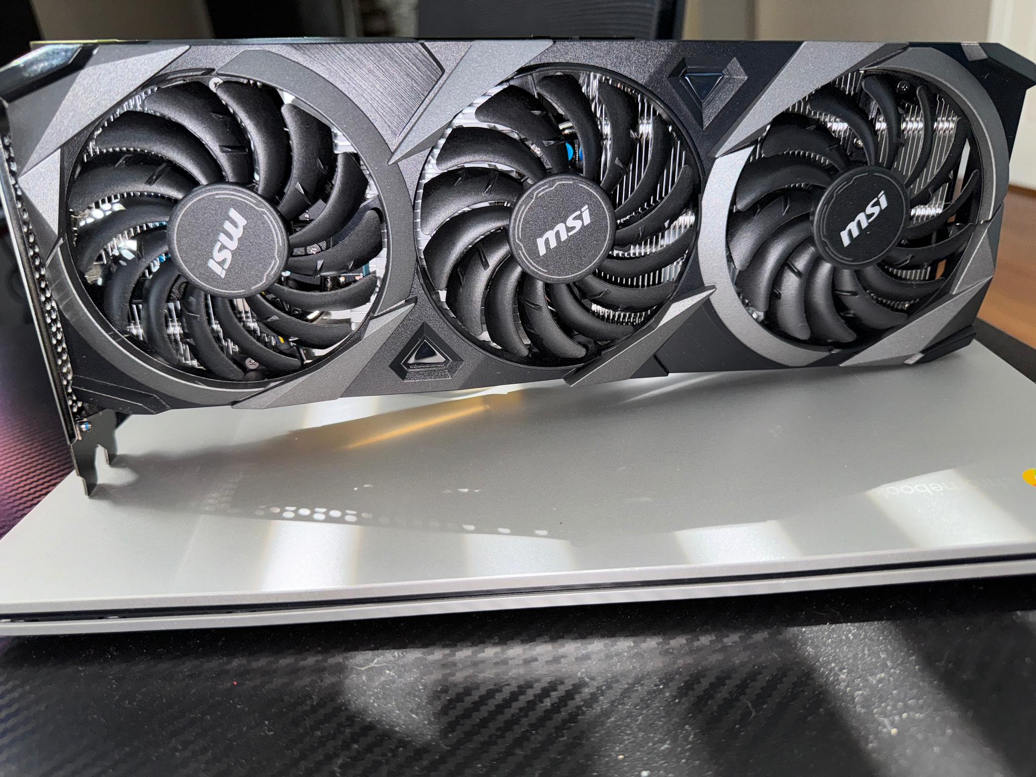 MSI GeForce RTX 3060 12gb (overclocked)