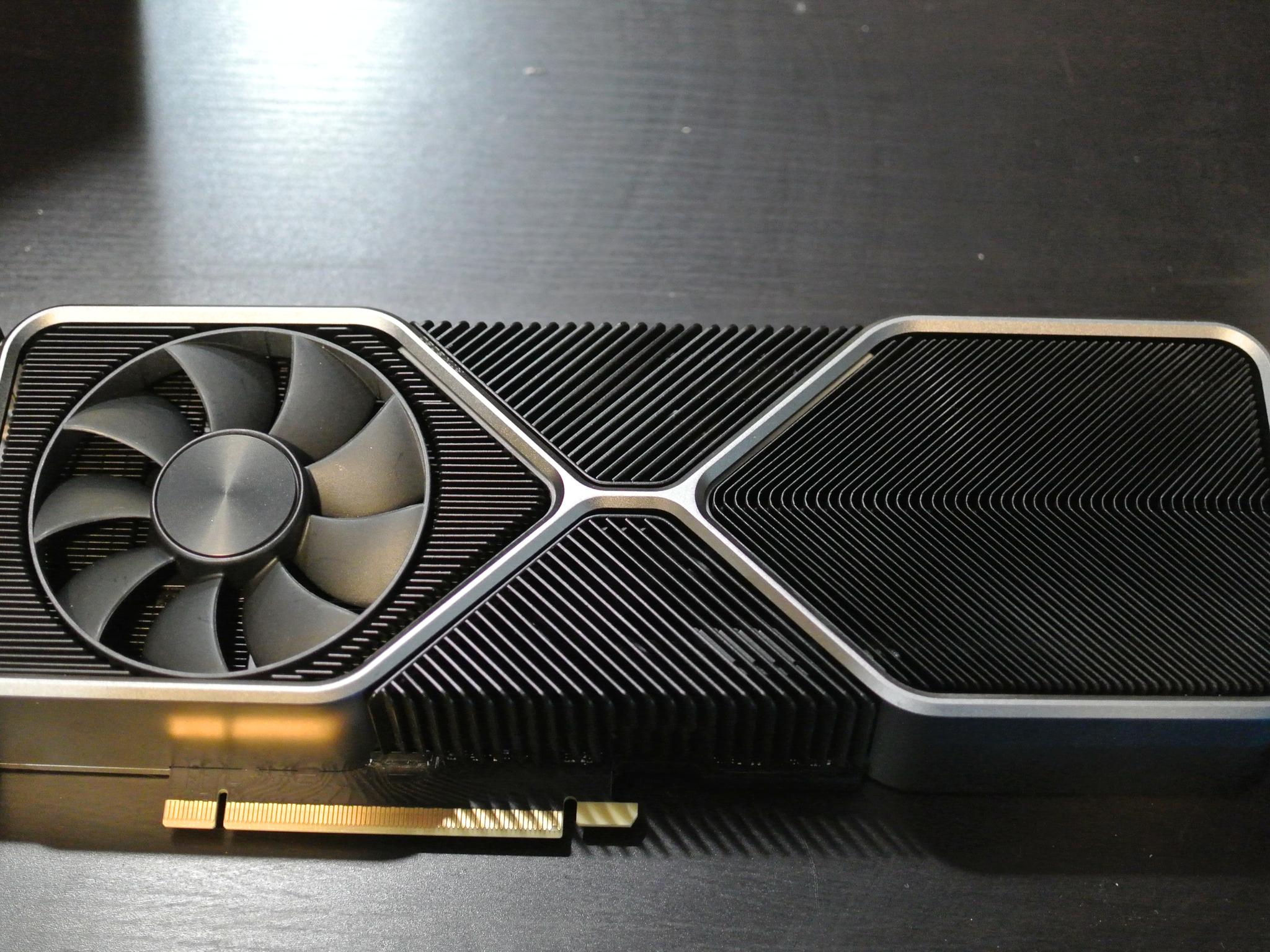 NVIDIA RTX 3080 Founder's Edition 10GB GDDR6X VRAM Graphics Card w/ Adapter