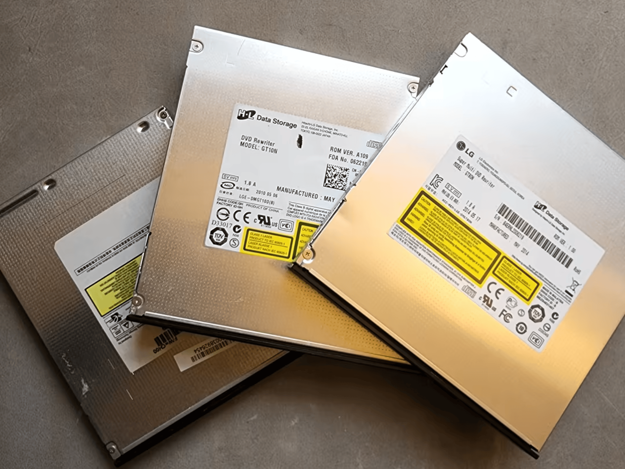 Laptop DVD CD Optical Drives