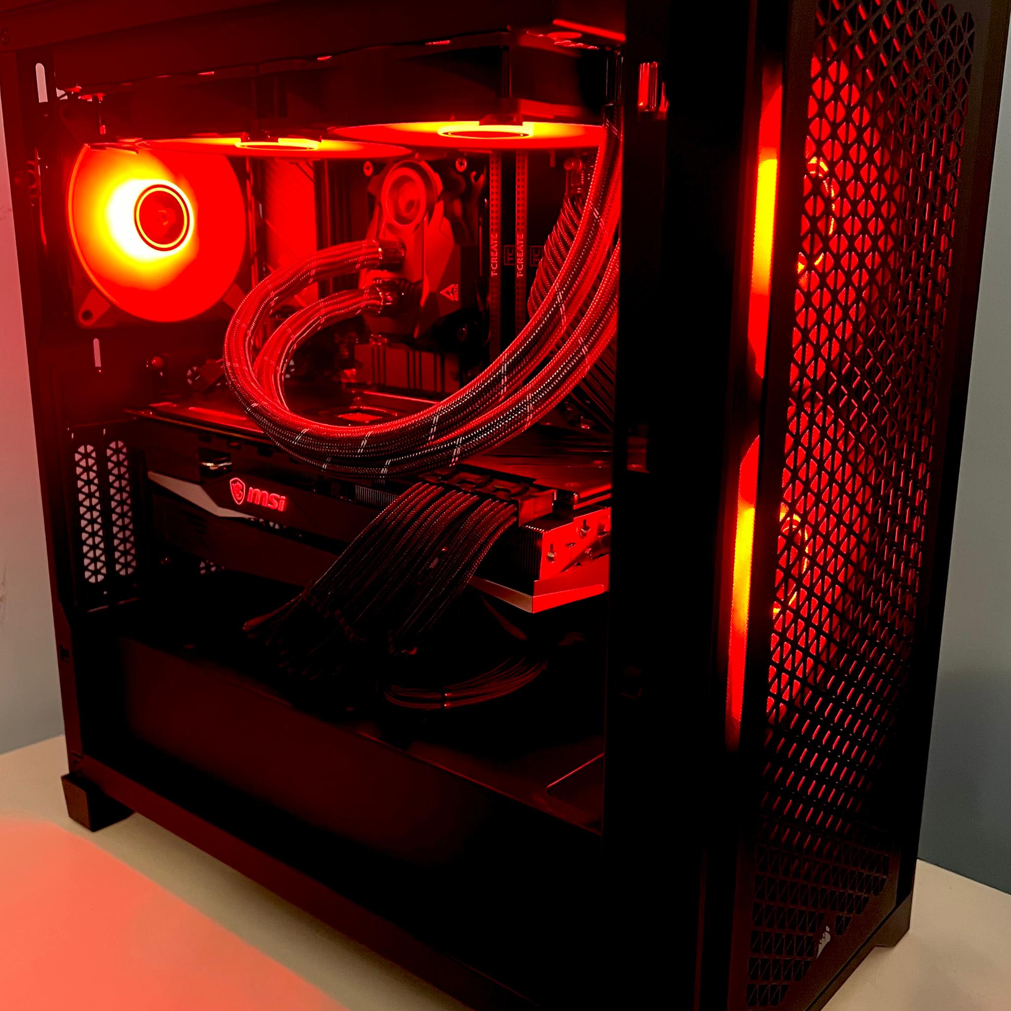 RX 7900 XTX w/ Ryzen 7 7700X - 4K Gaming PC with RGB Fans