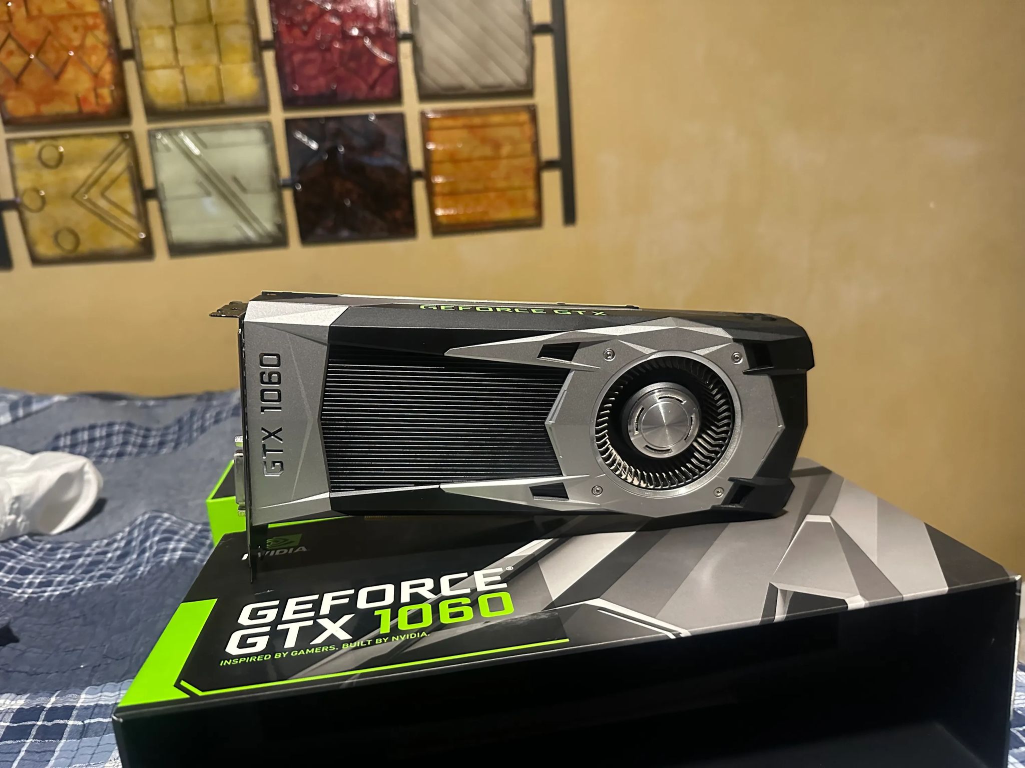 GEFORCE 1060 6gb founders edition card