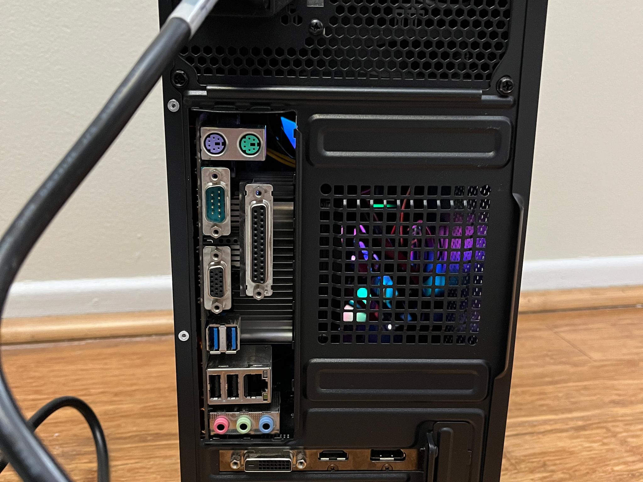 NVIDIA RTX 2060, Intel Core i5-7500, 12GB DDR4 RAM, 870 GB Storage - Small Gaming PC
