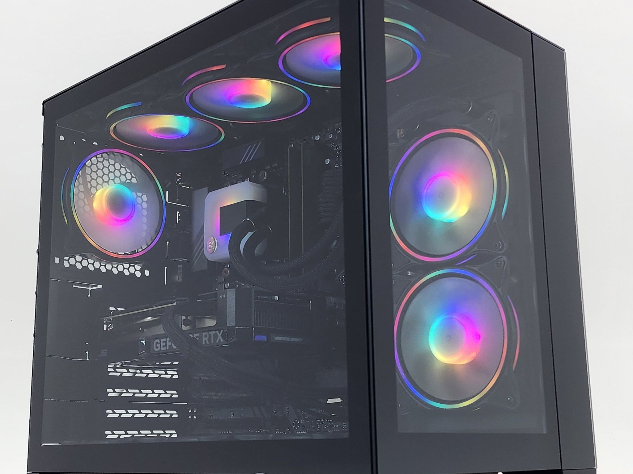 Gaming PC Ryzen 7 7700 32GB RAM 1TB SSD RTX 4070 SUPER 12GB Windows 11 Computer
