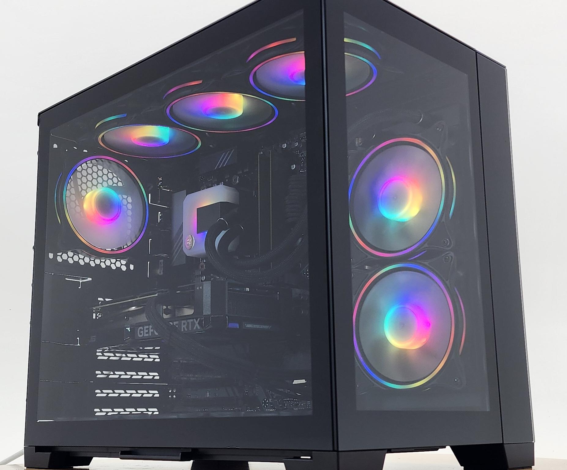 Gaming PC Ryzen 7 7700 32GB RAM 1TB SSD RTX 4070 SUPER 12GB Windows 11 Computer