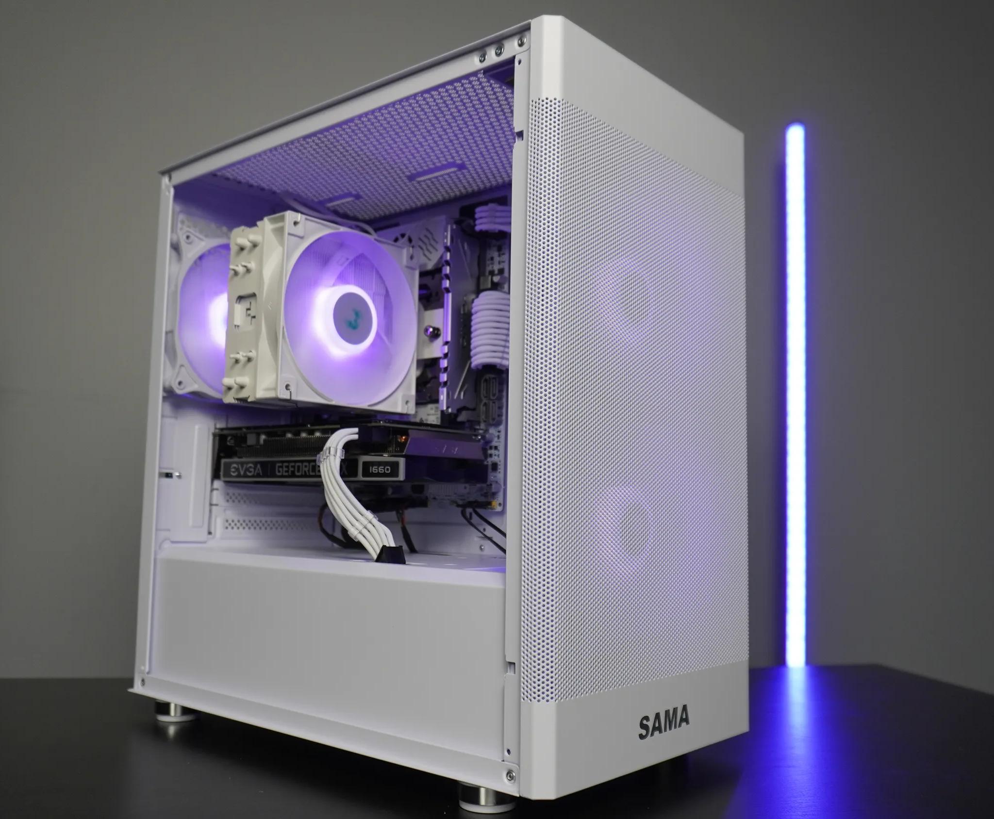 🤍CLEAN🤍 1080p Value PC 💚GTX 1660 6gb 💙Intel Xeon 12 Cores 24 Threads | 16GB RAM | 1TB NVME