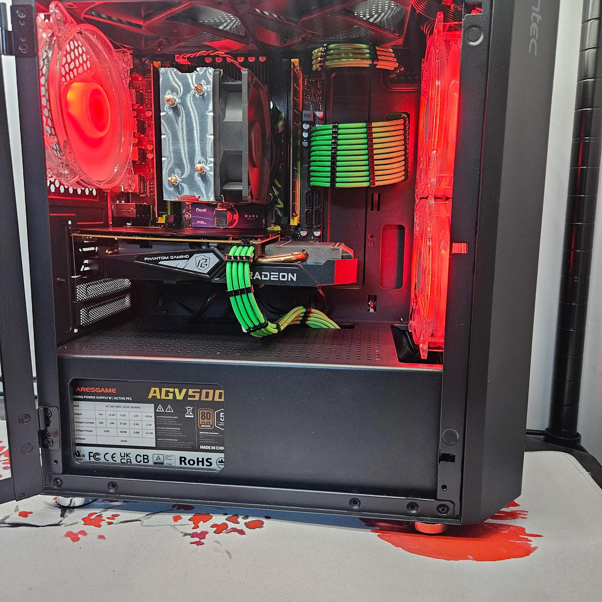 Budget Baller Intel 12 Core/ 16GB DDR4 / 512GB SSD / RX6500XT 4GB