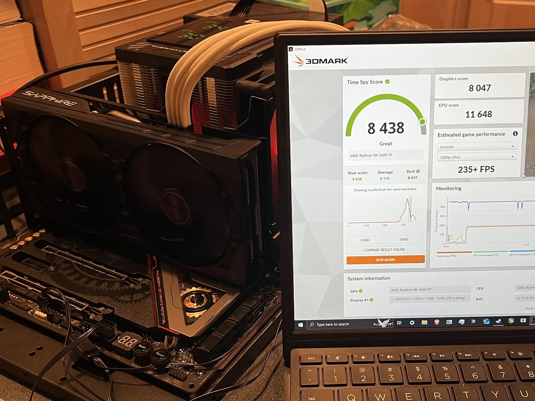 Sapphire Pulse Radeon RX 5600XT BE 6GB GDDR6