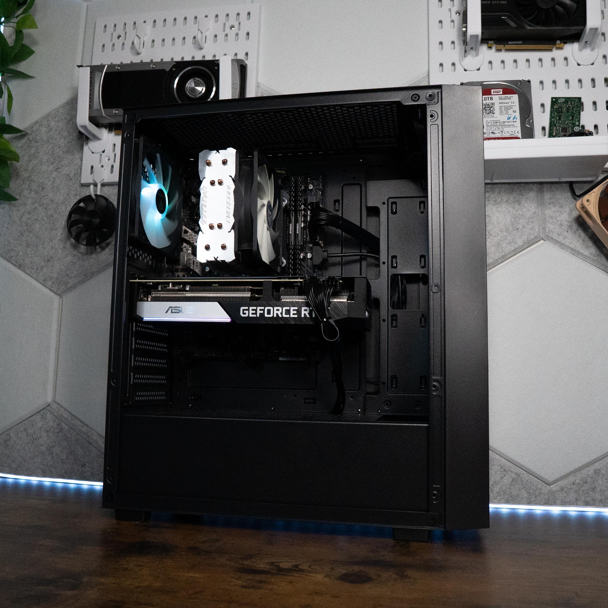 🐝🐝 | ASUS RTX 3070 8GB OC Edition | INTEL i5-12400 | 16GB DDR4 RAM | 2TB SSD | Y2K Destiny SILVER