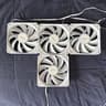 4 White Antec 120mm PWM case fans & ARGB/PWM hub