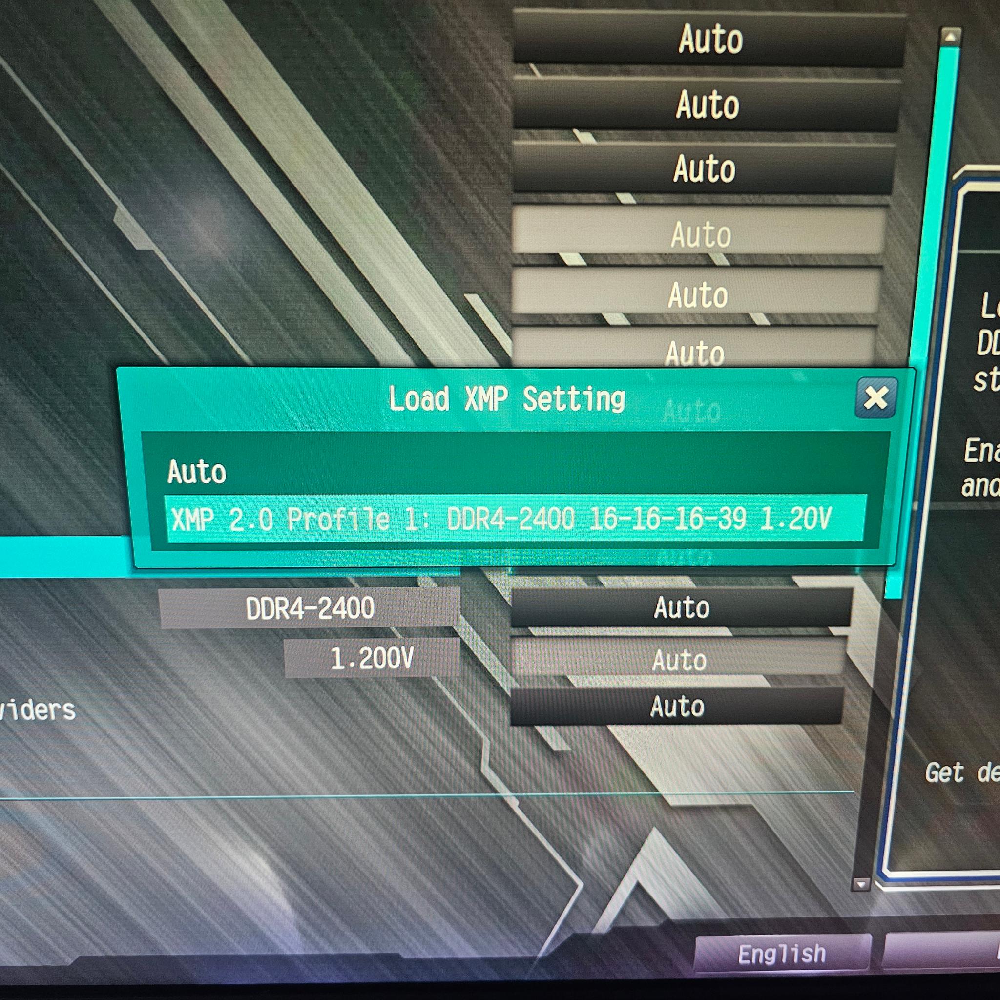 2×8 DDR4 2400MHz CL16 Ram