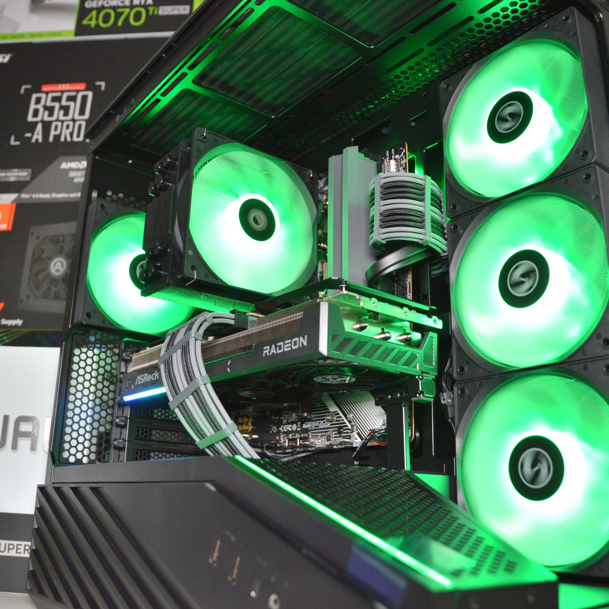 ⚫⚫ | RX 9070 16GB | RYZEN 7 7700X | 16 GB DDR5 RAM | 1TB NVME SSD | Royal Knight |