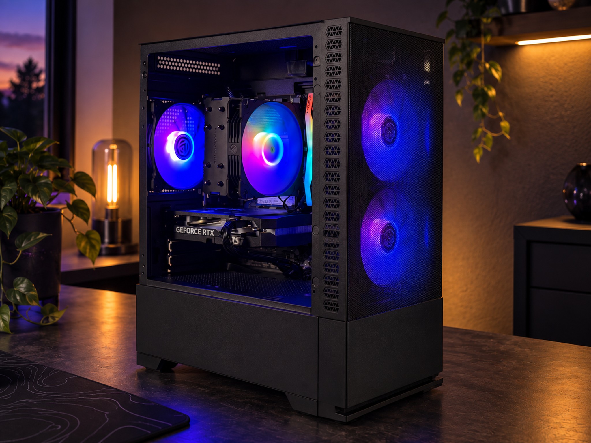🖤 VIGILANT Gaming PC | RTX 5060 8GB | Ryzen 5 9600x | 32GB DDR5 | 1TB NVME | FREE SHIPPING