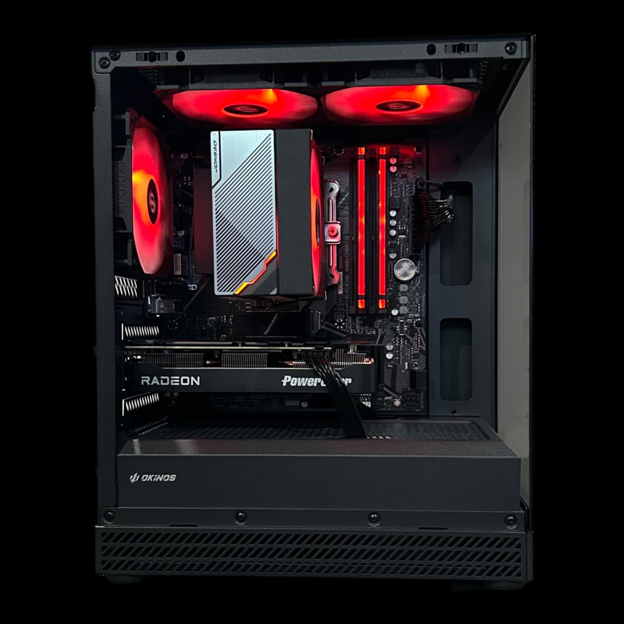 RX 9060XT 16GB | Ryzen 5 5600X3D | 16GB DDR4 | 1TB NVMe | WI-FI | The Cruiser Elite RX