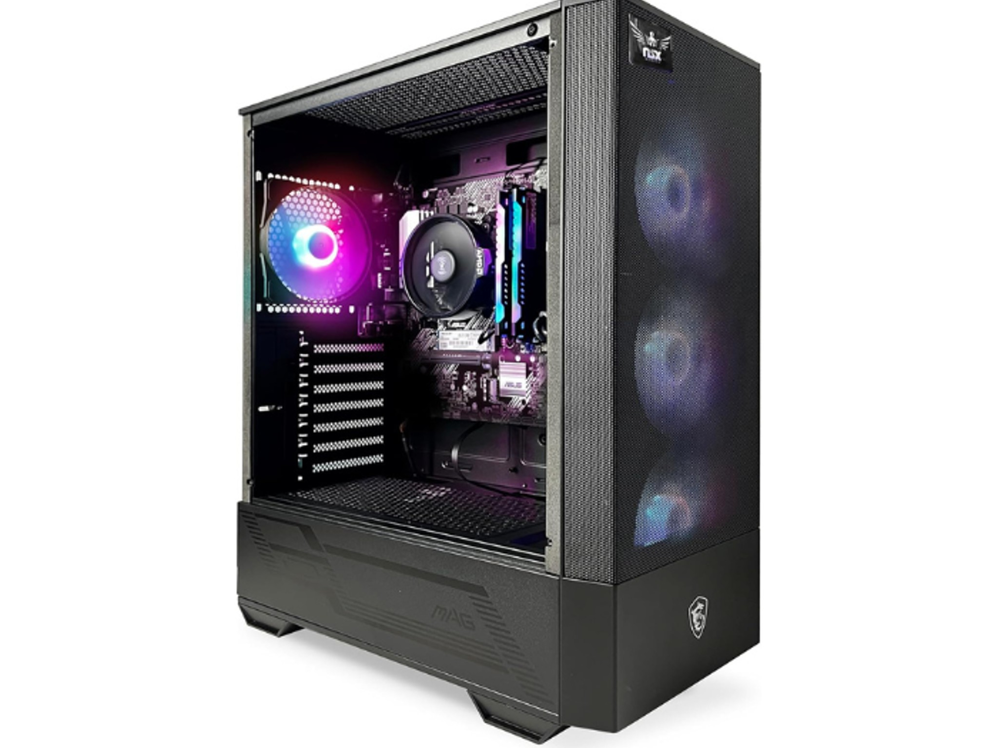 PC INTEL CORE I5 13400F, 16G 2 * 8GB DDR5 5200, SSD 1TB M.2 2280 PCI GEN3, RTX 4060 VENTUS 2X BLACK