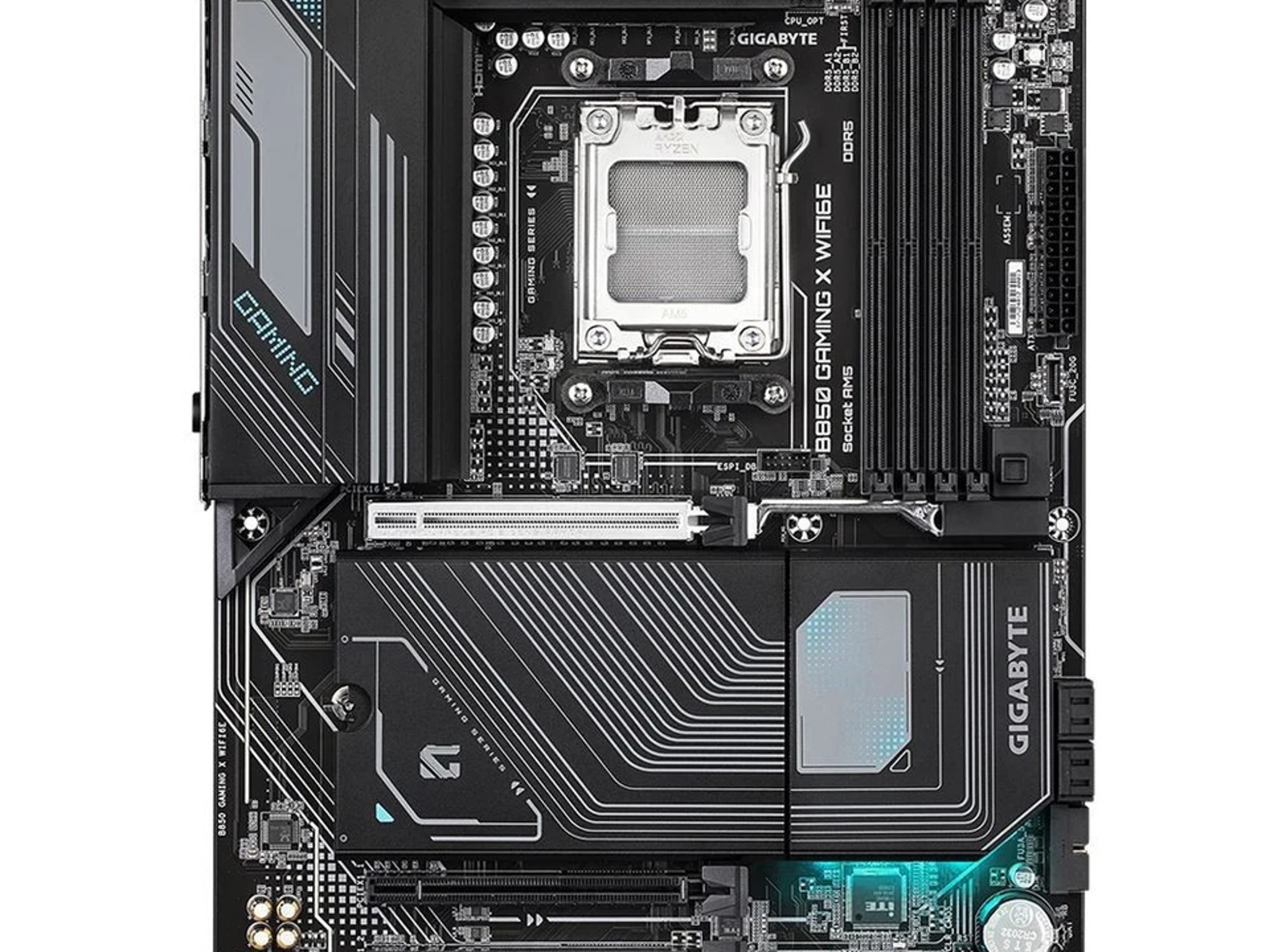 NIB - GIGABYTE B850M GAMING X WIFI6E AMD AM5 LGA 1718 Motherboard, mATX, DDR5, 2x M.2