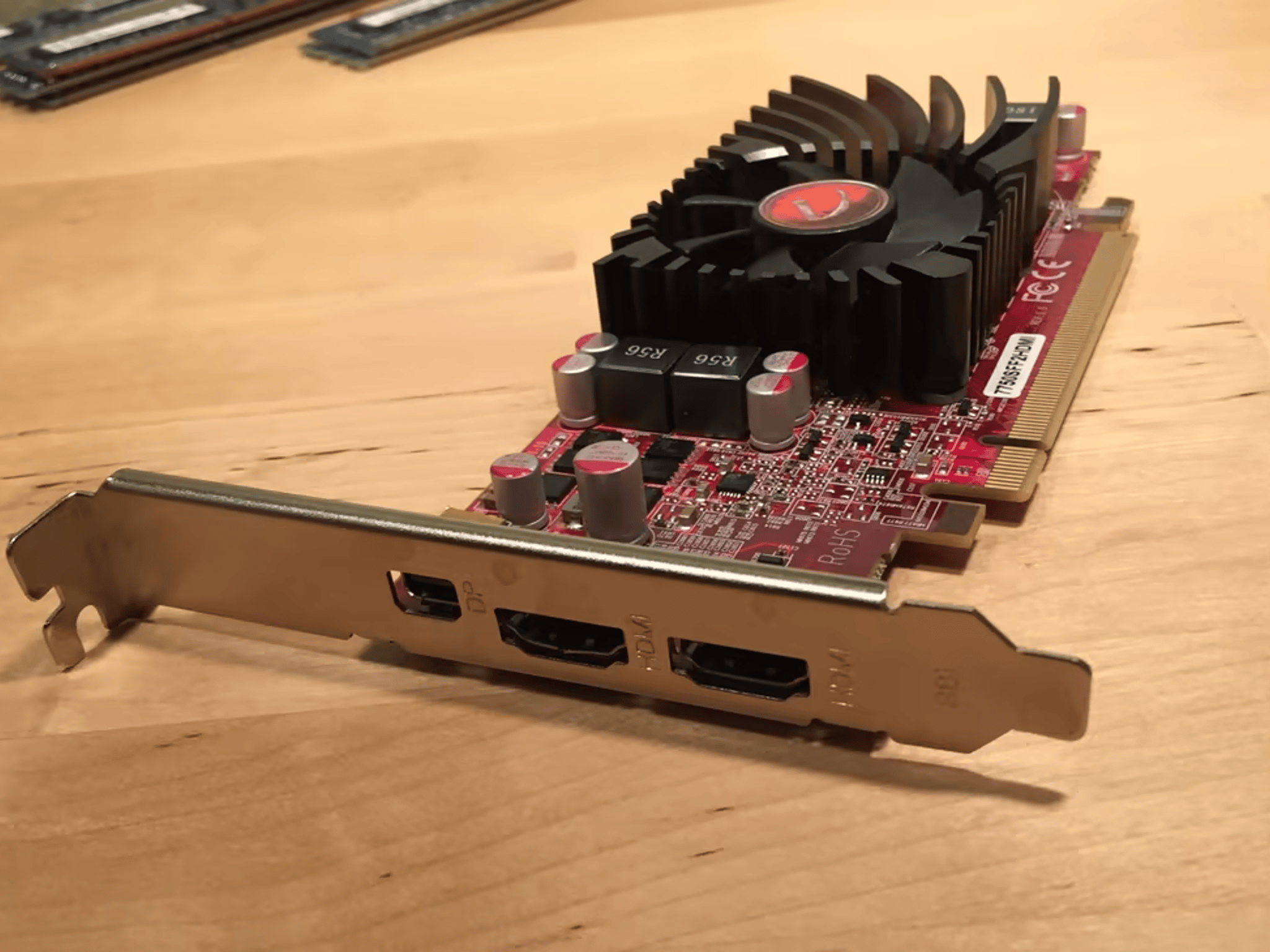 VisionTek HD 7550 1GB GPU | Dual HDMI, Mini-DP