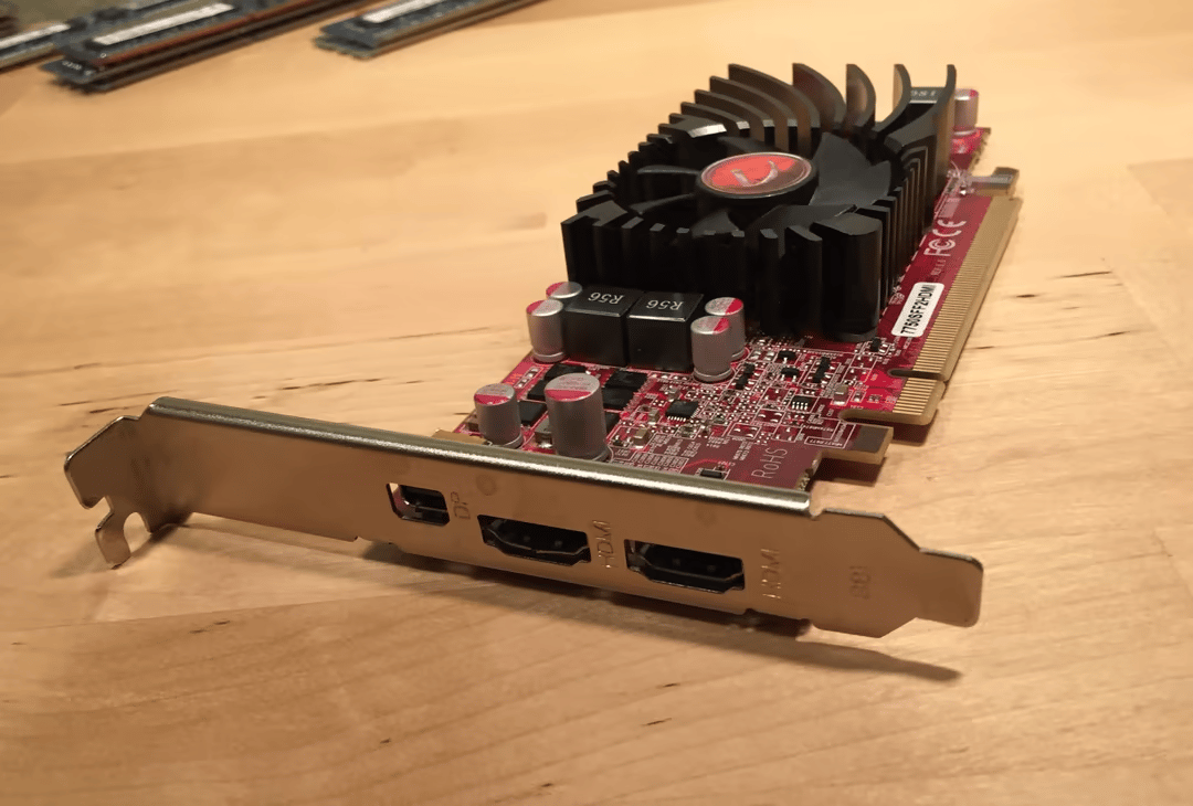 VisionTek HD 7550 1GB GPU | Dual HDMI, Mini-DP