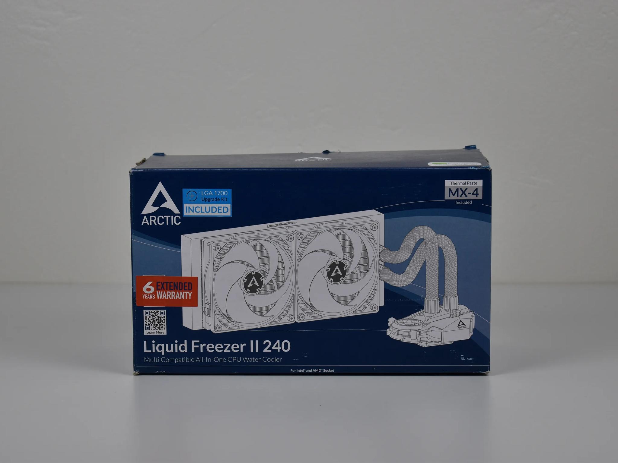 ARCTIC Liquid Freezer II 240mm AIO (w/ LGA 1700 kit, Open Box, B-Stock)