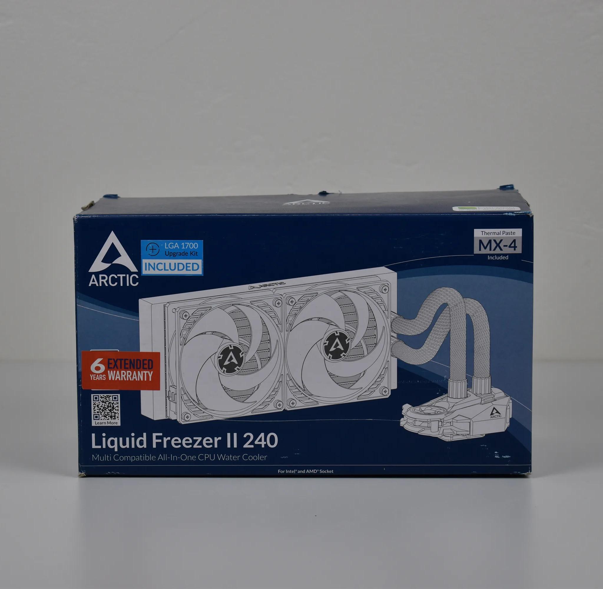 ARCTIC Liquid Freezer II 240mm AIO (w/ LGA 1700 kit, Open Box, B-Stock)