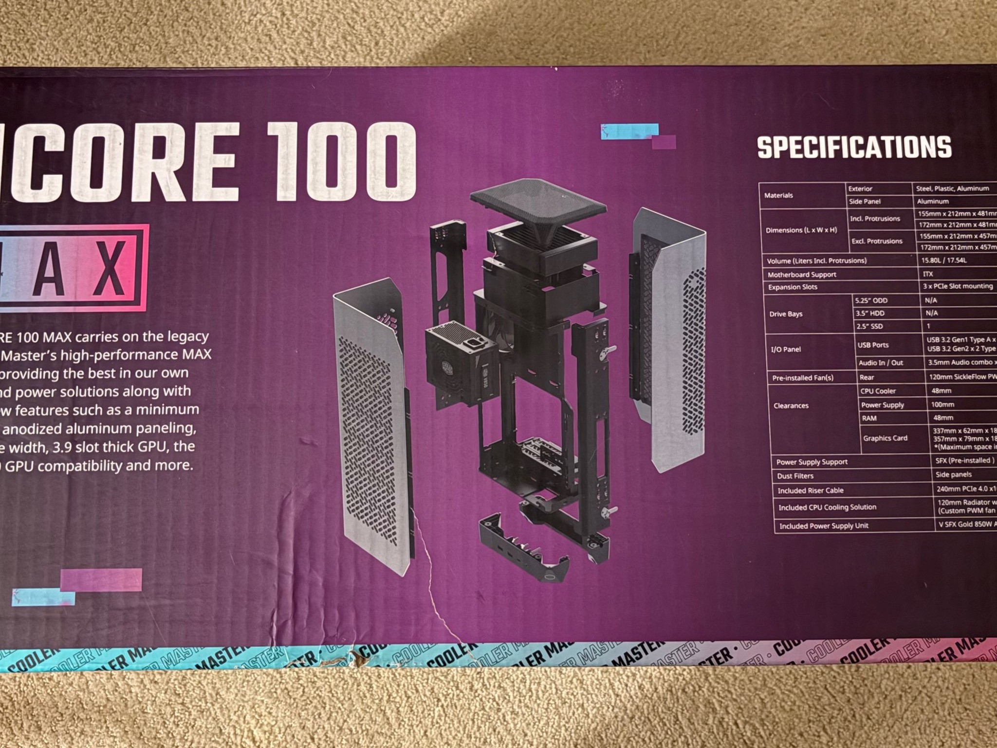 Cooler Master NCORE 100 MAX