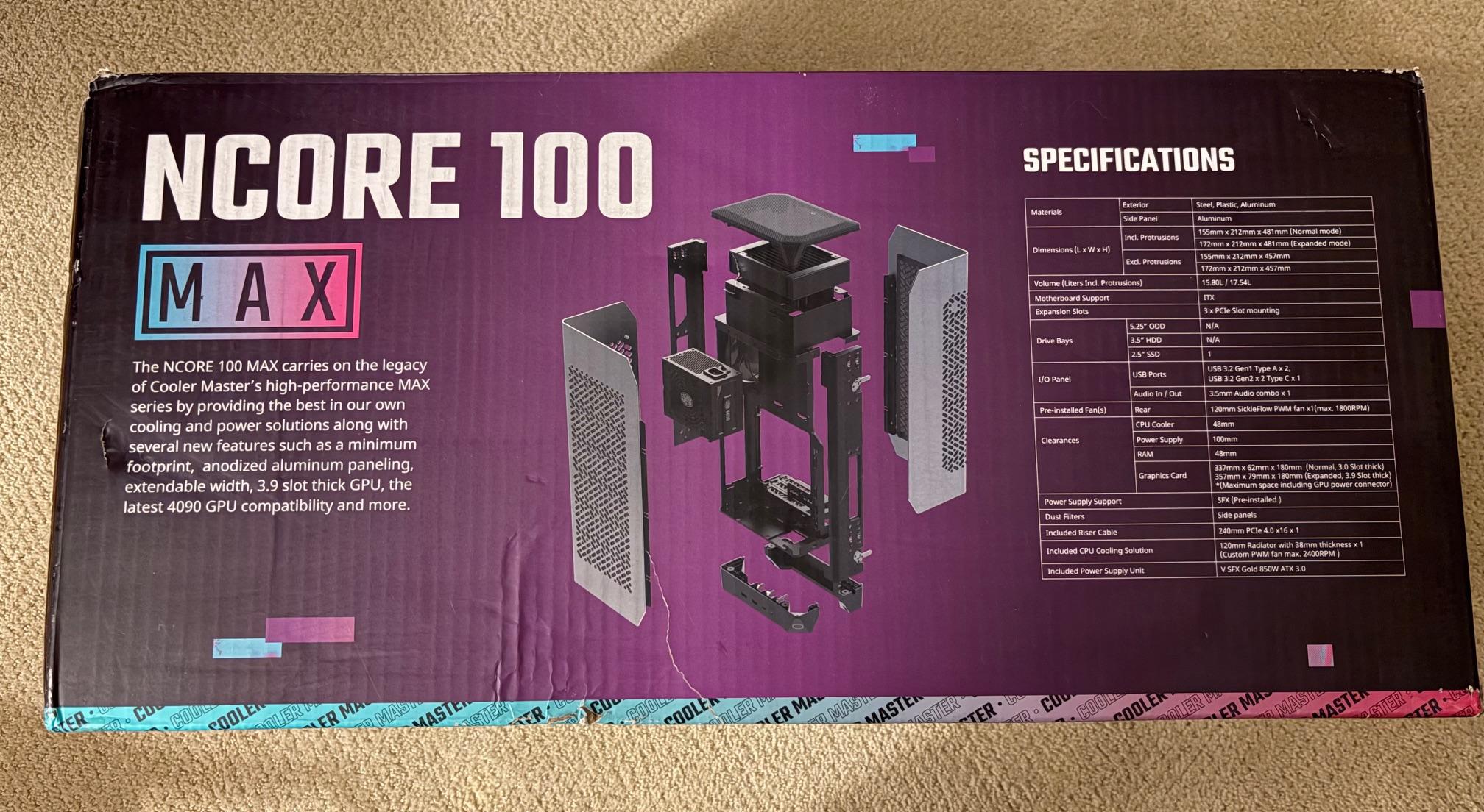 Cooler Master NCORE 100 MAX