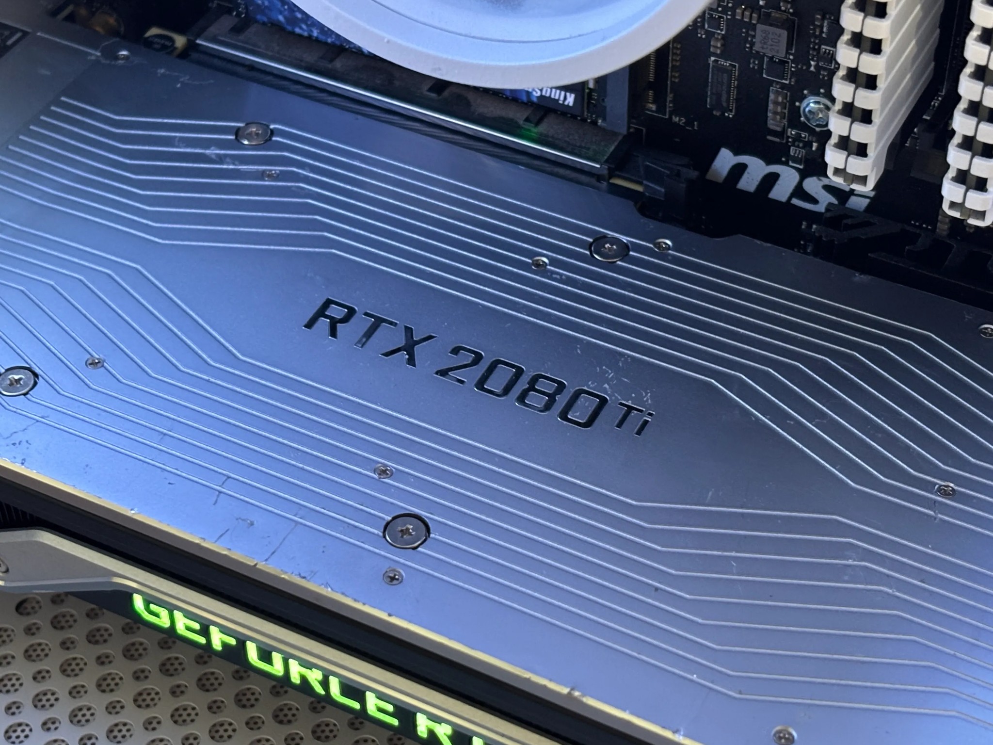 White Founders Edition RTX Gaming PC