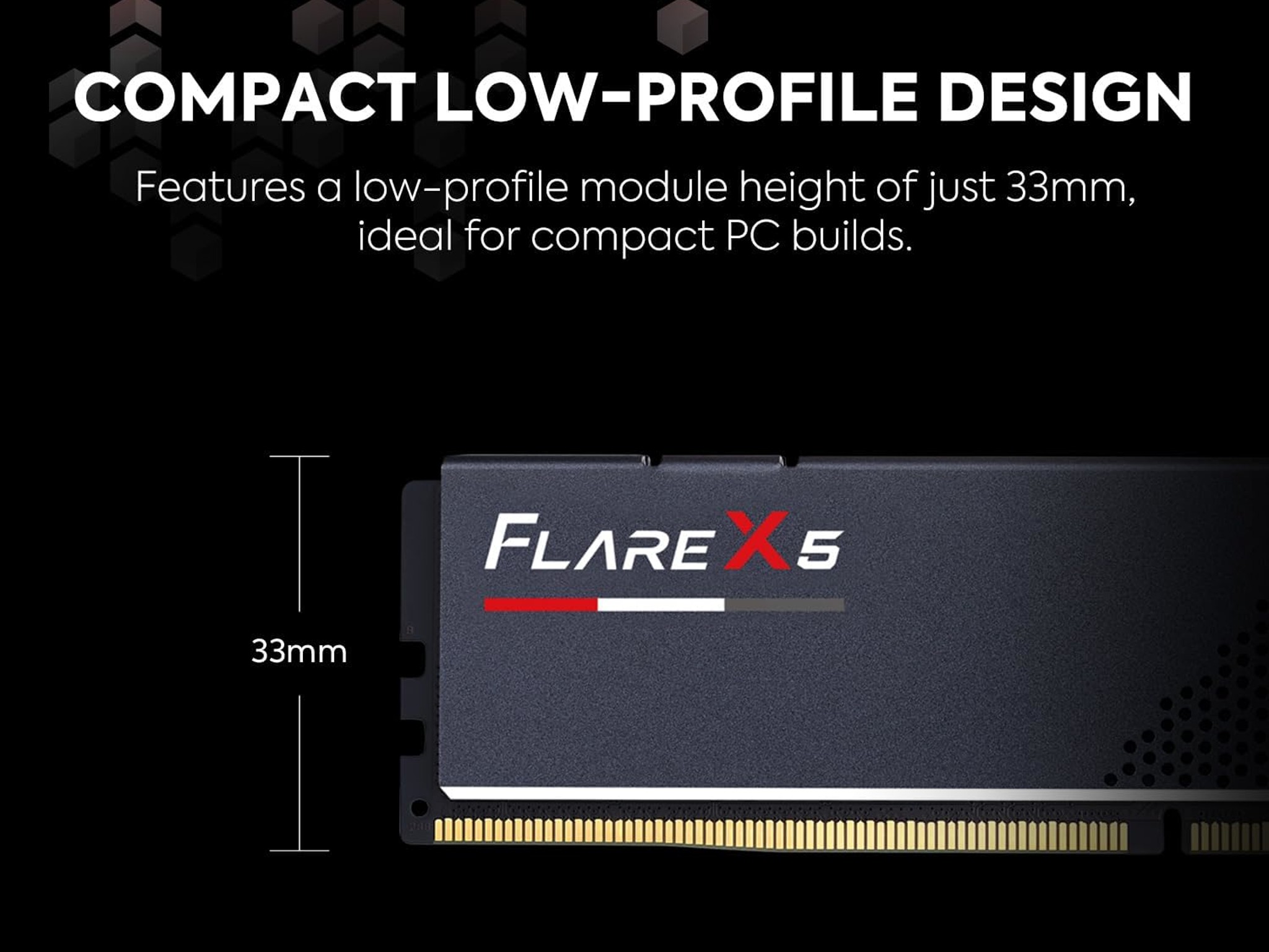 NEW G.Skill Flare X5 Series 32GB (2 x 16GB) DDR5-6000 PC5-48000 CL32 Dual Channel Desktop Memory Kit