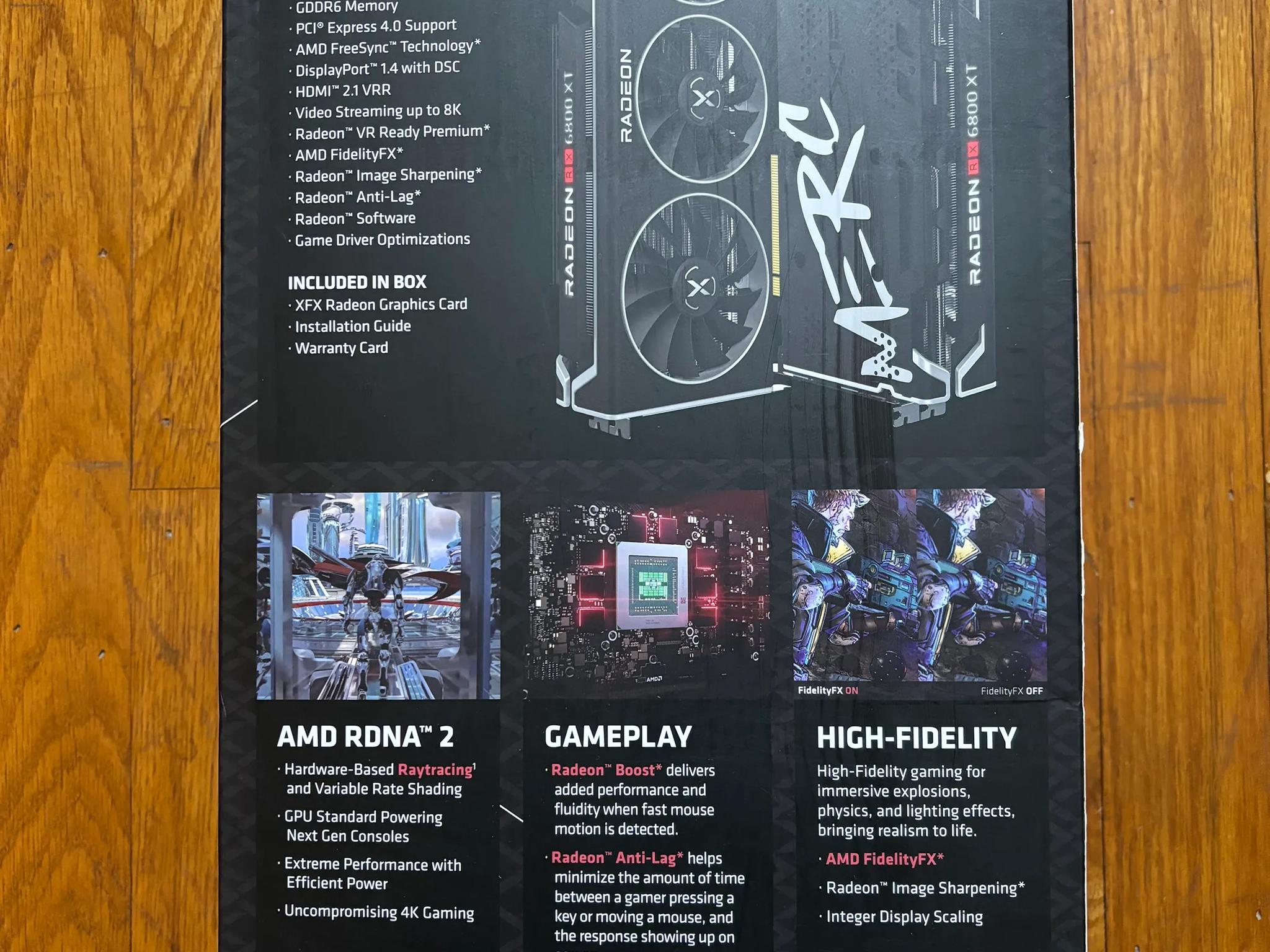 XFX Merc 319 AMD Radeon RX 6800XT