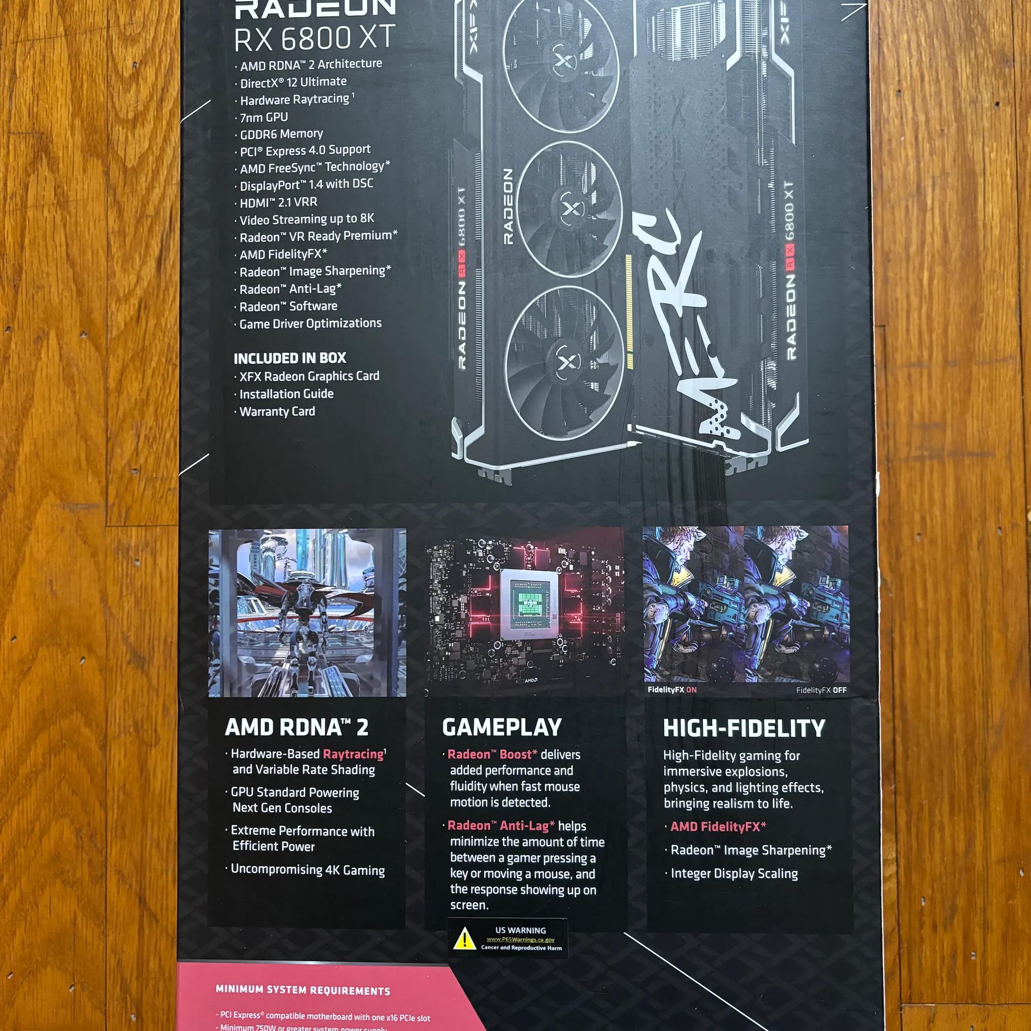 XFX Merc 319 AMD Radeon RX 6800XT