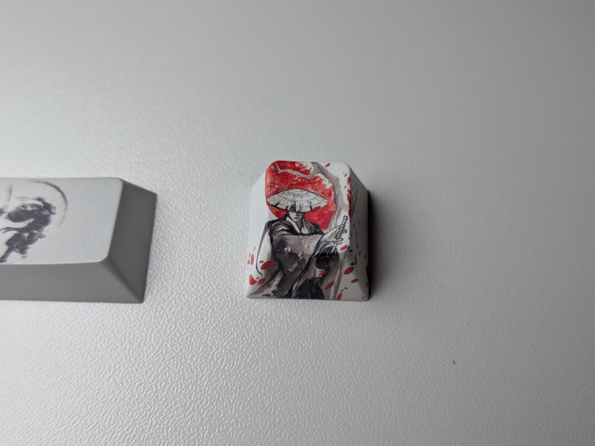 Samurai Accent Keycap Set