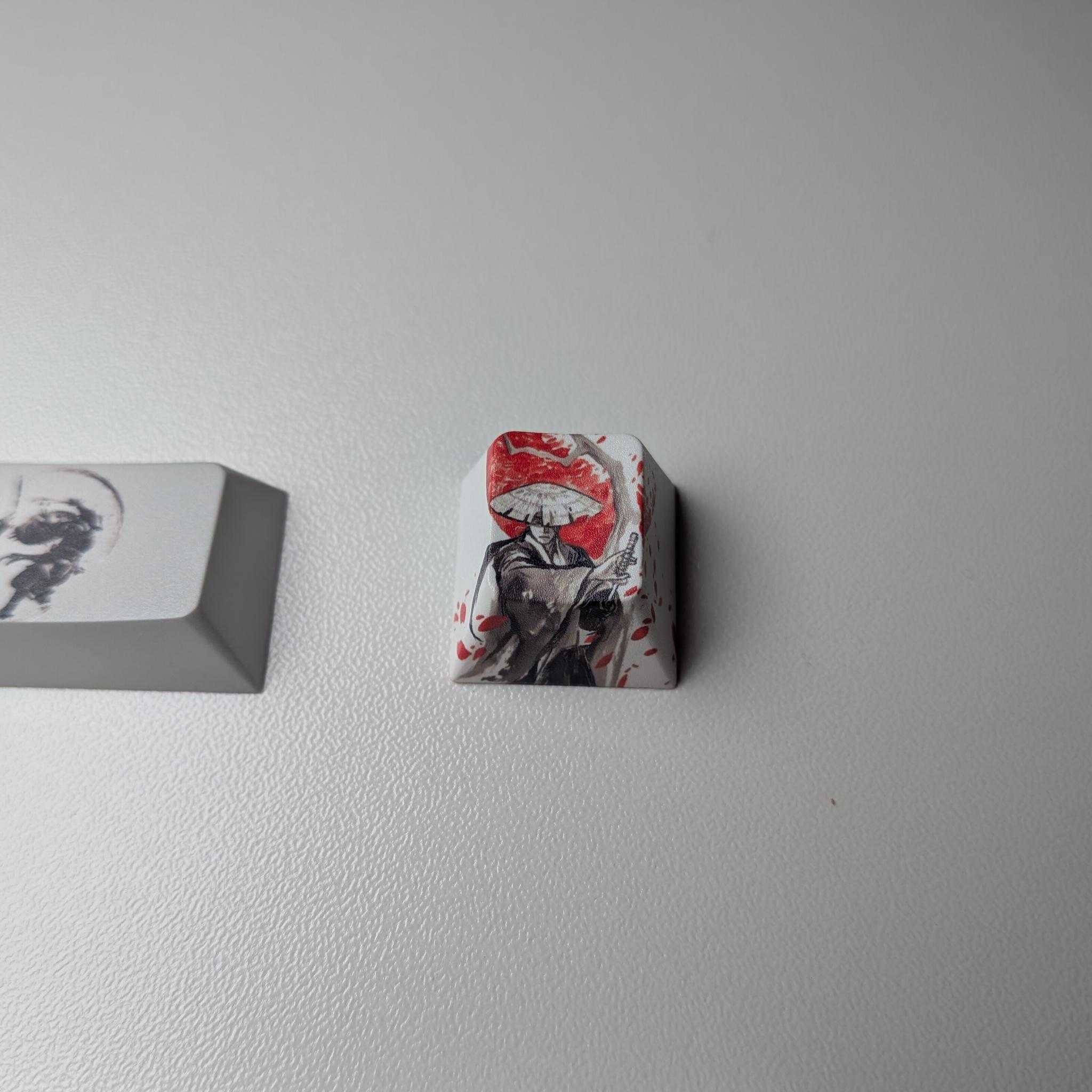Samurai Accent Keycap Set