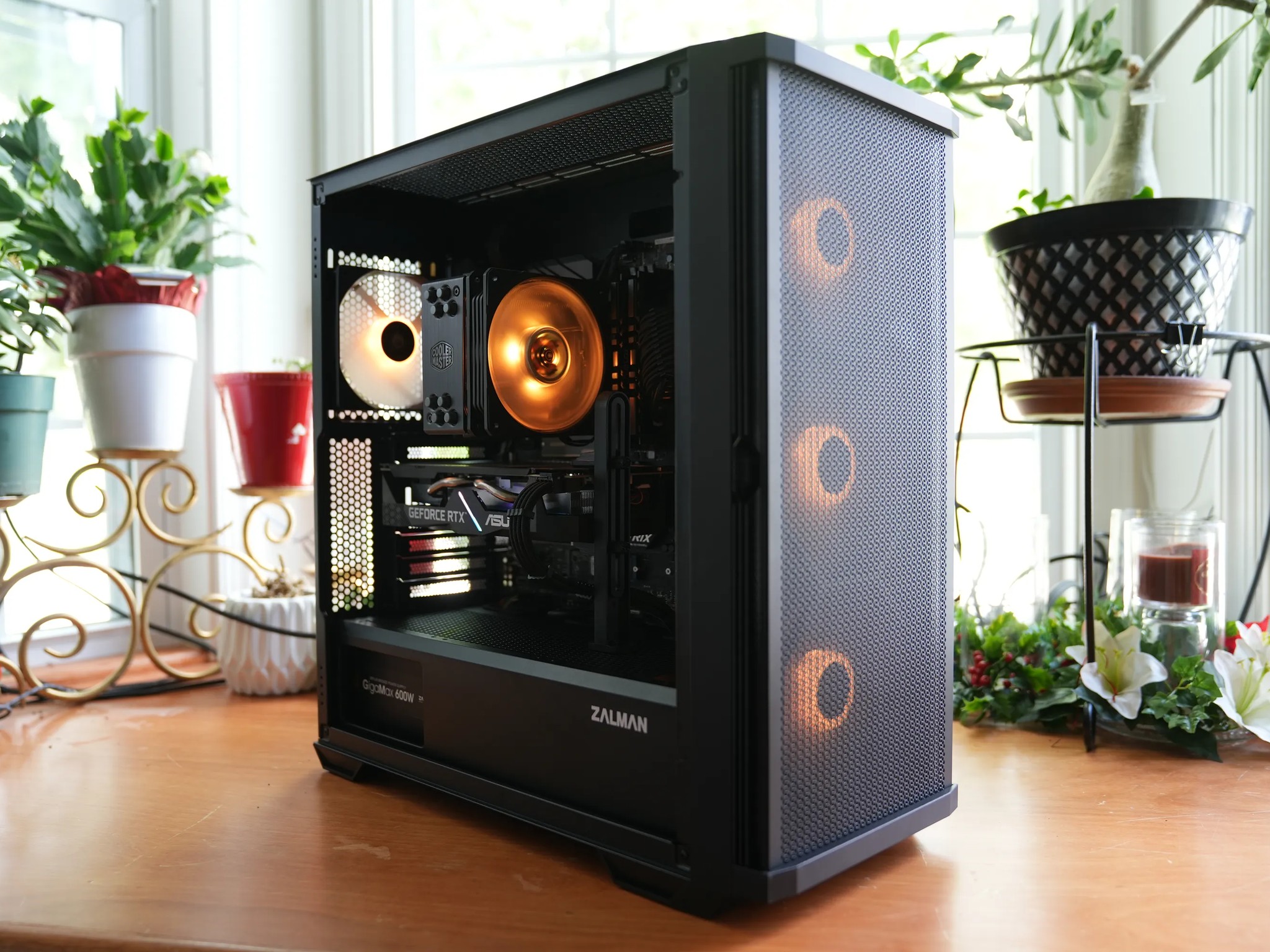 ⚫ Midnight Glow 🌟 : Ryzen 7 3700X | RTX 2060 6GB | 16GB 3600MHz DDR4 | 1.2TB SSD | Black Gaming PC