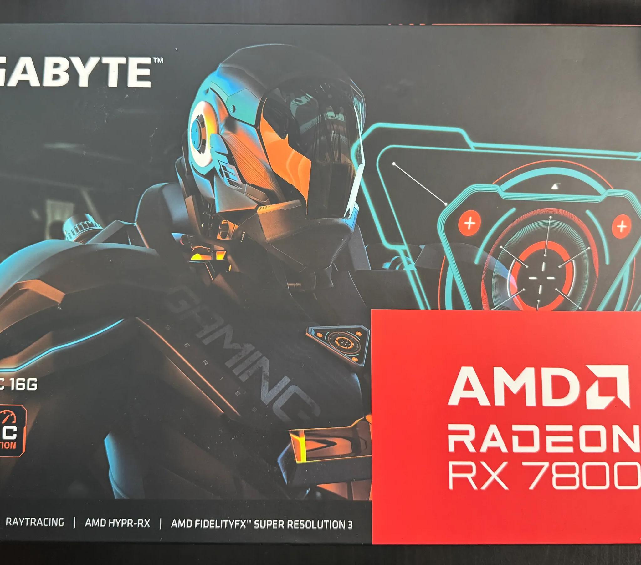 GIGABYTE Radeon RX 7800 XT GAMING OC 16G Graphics Card