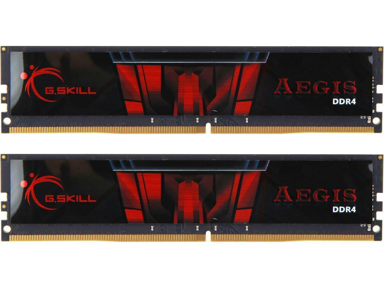G.SKILL Aegis 32GB (2 x 16GB) 288-Pin PC RAM DDR4 2133 (PC4 17000) Desktop Memory
