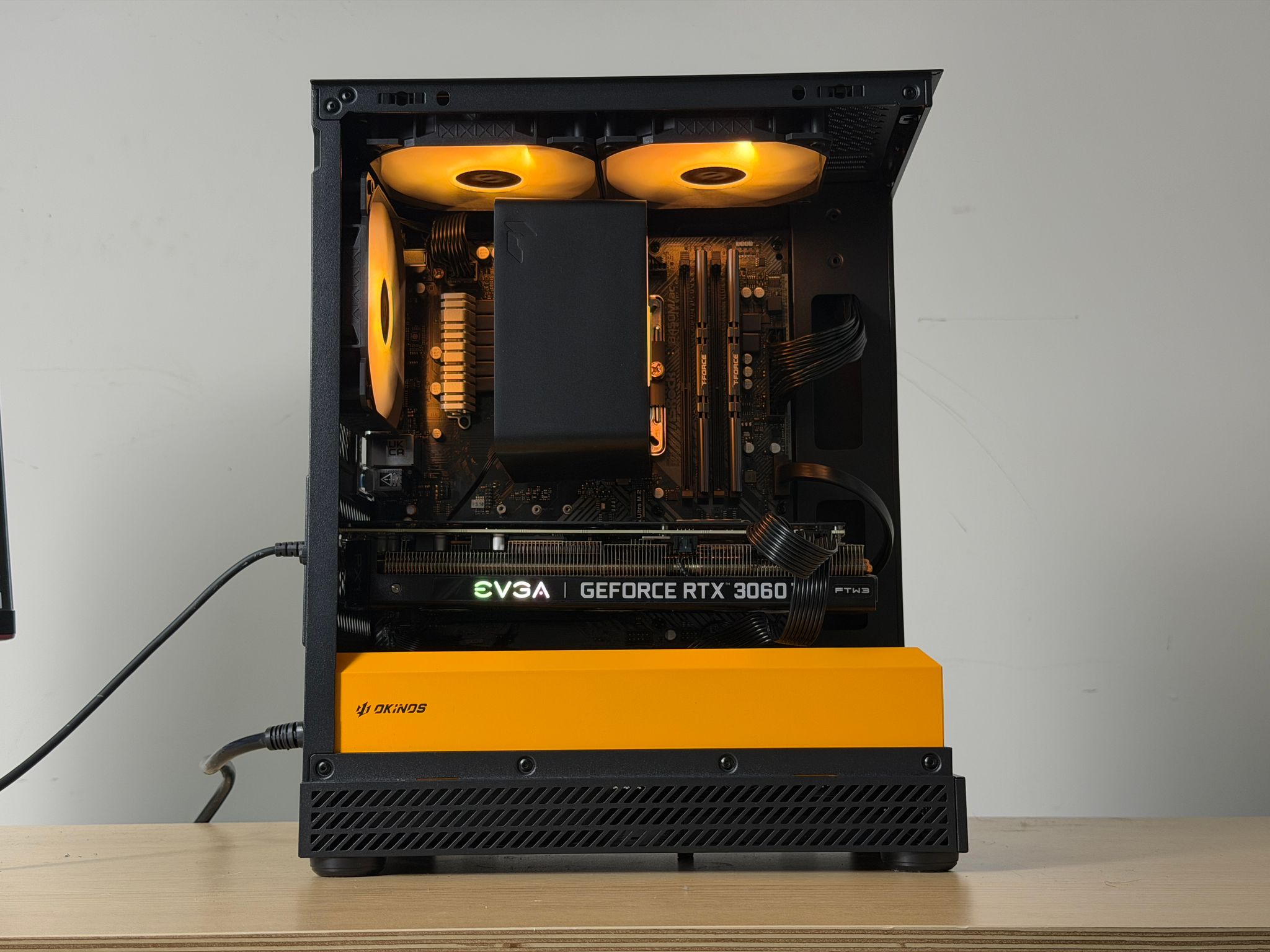 ⚫ Ryzen 5 5500 / RTX 3060 Ti 8GB / 1TB SSD / 16gb Ram / RGB 1080p Gaming PC ⚫