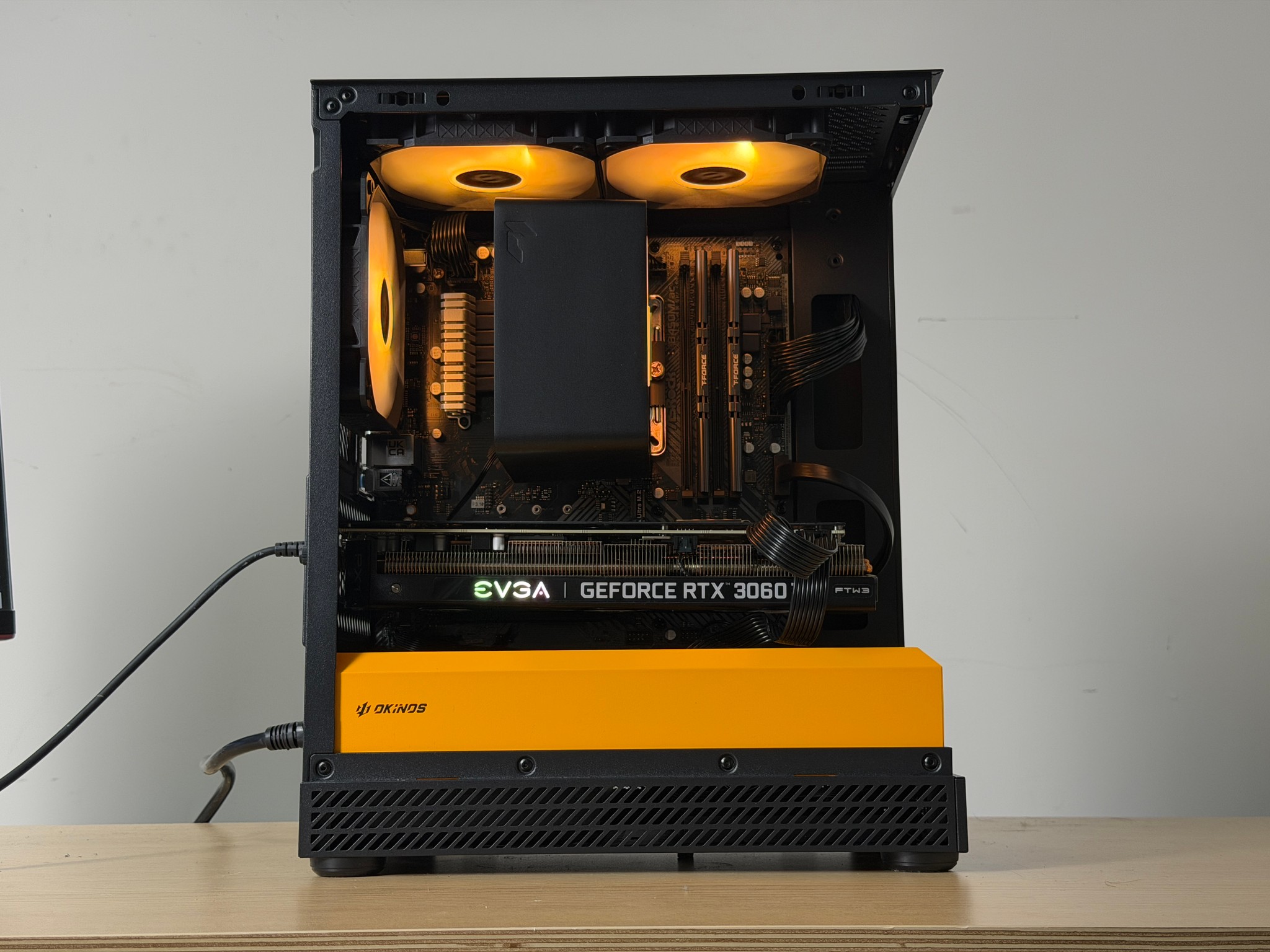 ⚫ Ryzen 5 5500 / RTX 3060 Ti 8GB / 1TB SSD / 16gb Ram / RGB 1080p Gaming PC ⚫