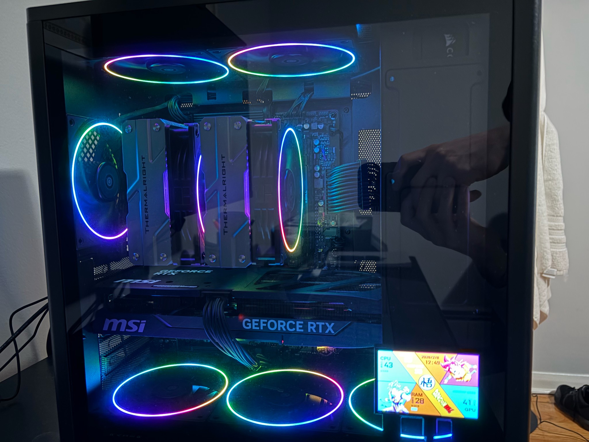 🚀 RTX 5070 12GB Gaming PC | Ryzen 7 9700X | 32GB DDR5 | 2TB NVMe | Win 11 Pro