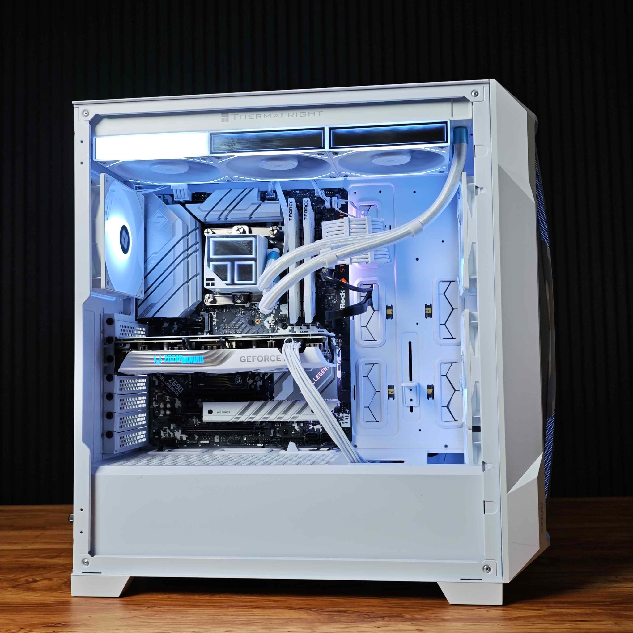 1440p Mid Range All White Gaming PC - Core i5 13600K - RTX 4070 Super