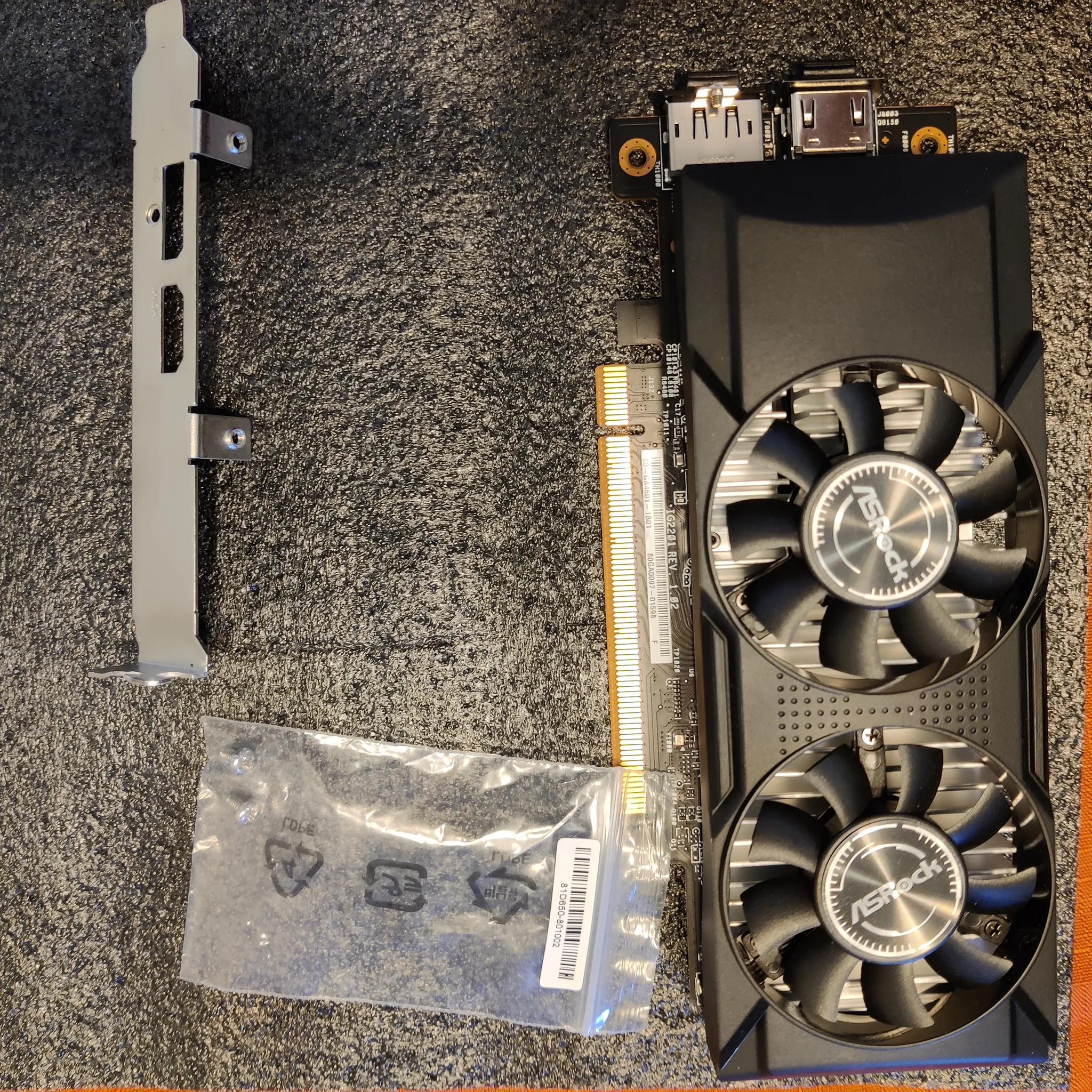 ASRock Intel Arc A380 GPU - Half Height - Like New