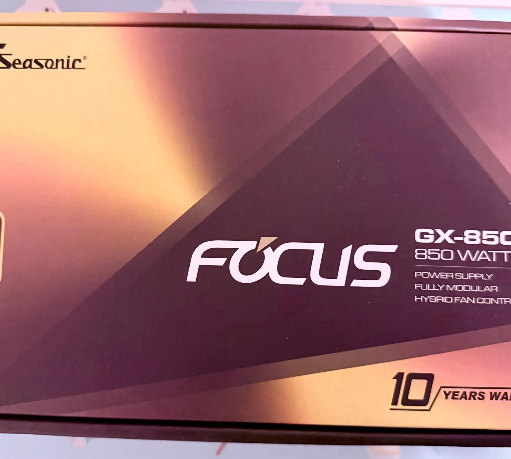 Seasonic Focus GX-850 850W Fully Modular PSU