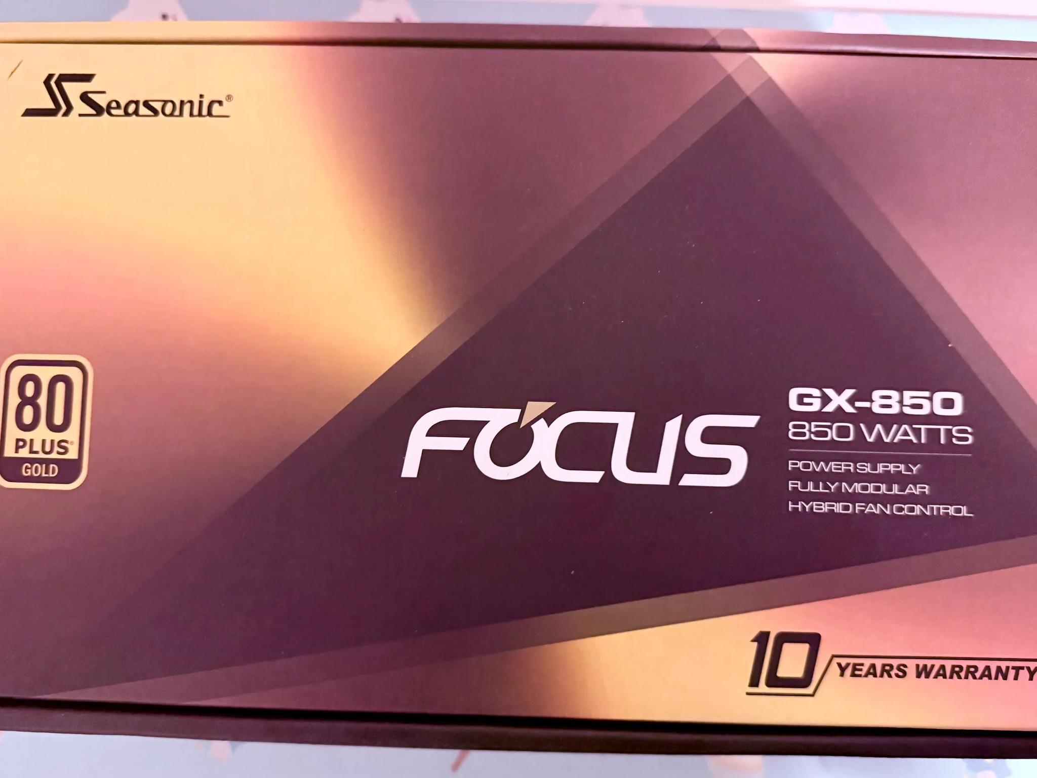 Seasonic Focus GX-850 850W Fully Modular PSU