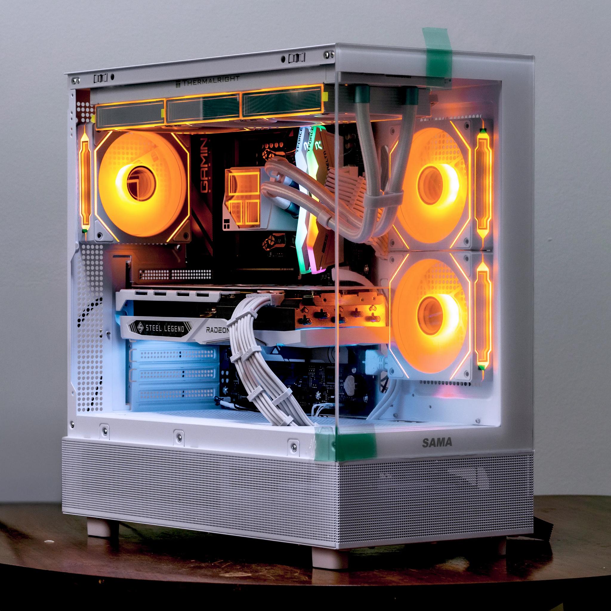 ❄️FROSTBITE❄️ RX 7800XT| Ryzen 5 7500F| AM5| 32GB DDR5| 1TB M.2| WiFi| 1440p/4K Streaming & Gaming