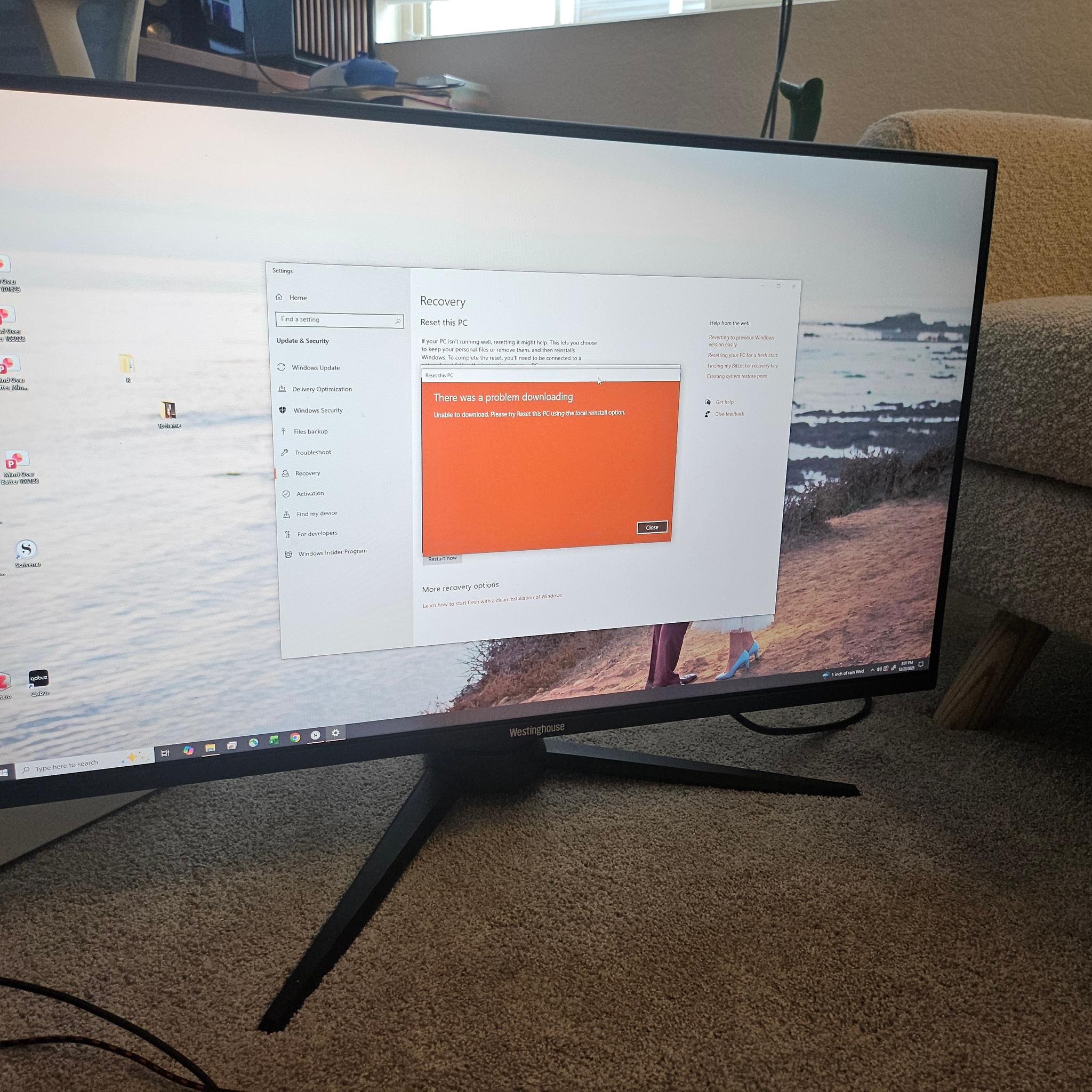 Westinghouse WM32DX9019 32in WQHD Widescreen LED Monitor