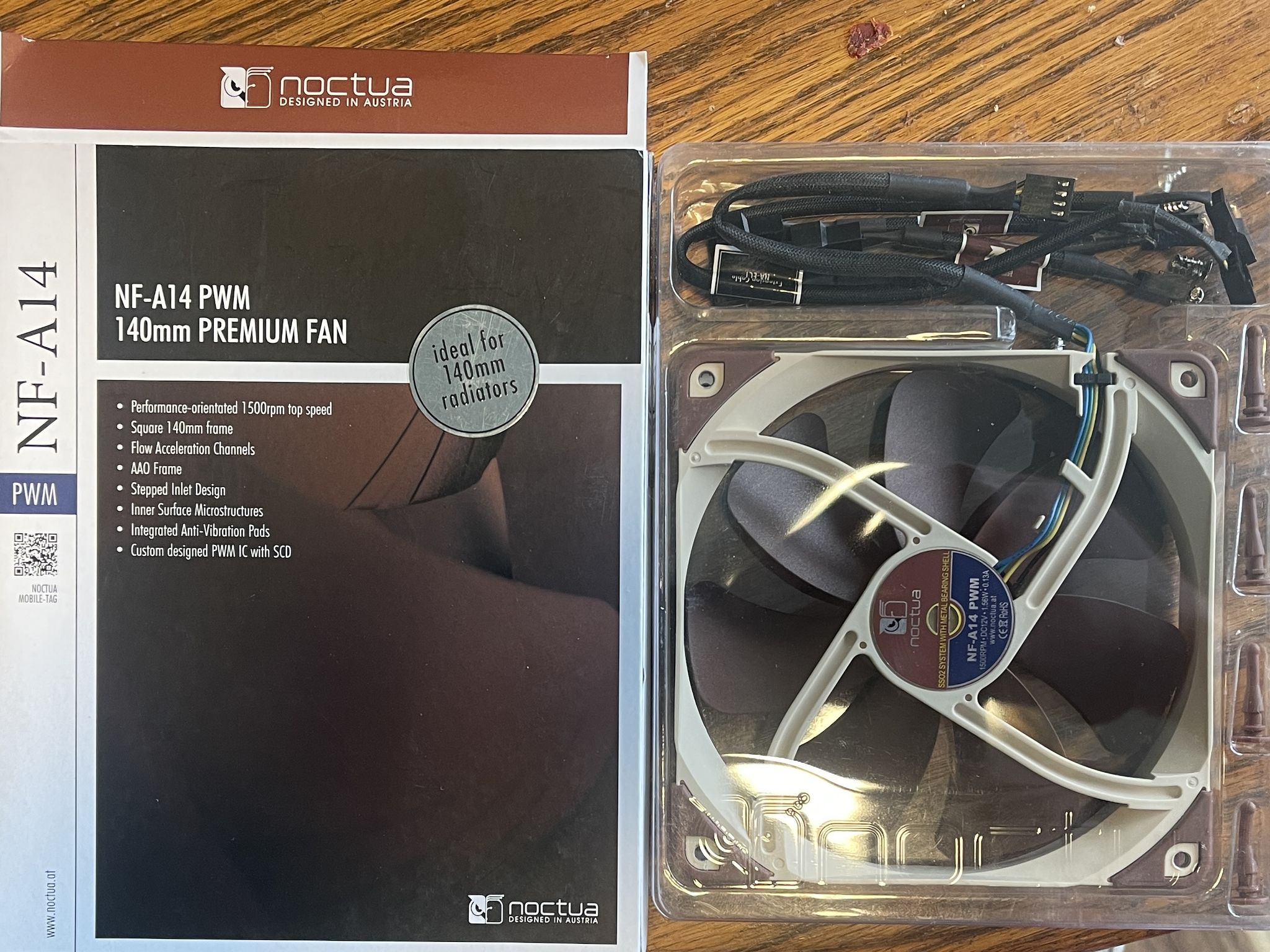 Noctua NF-A14 PWM 140mm Premium Fan