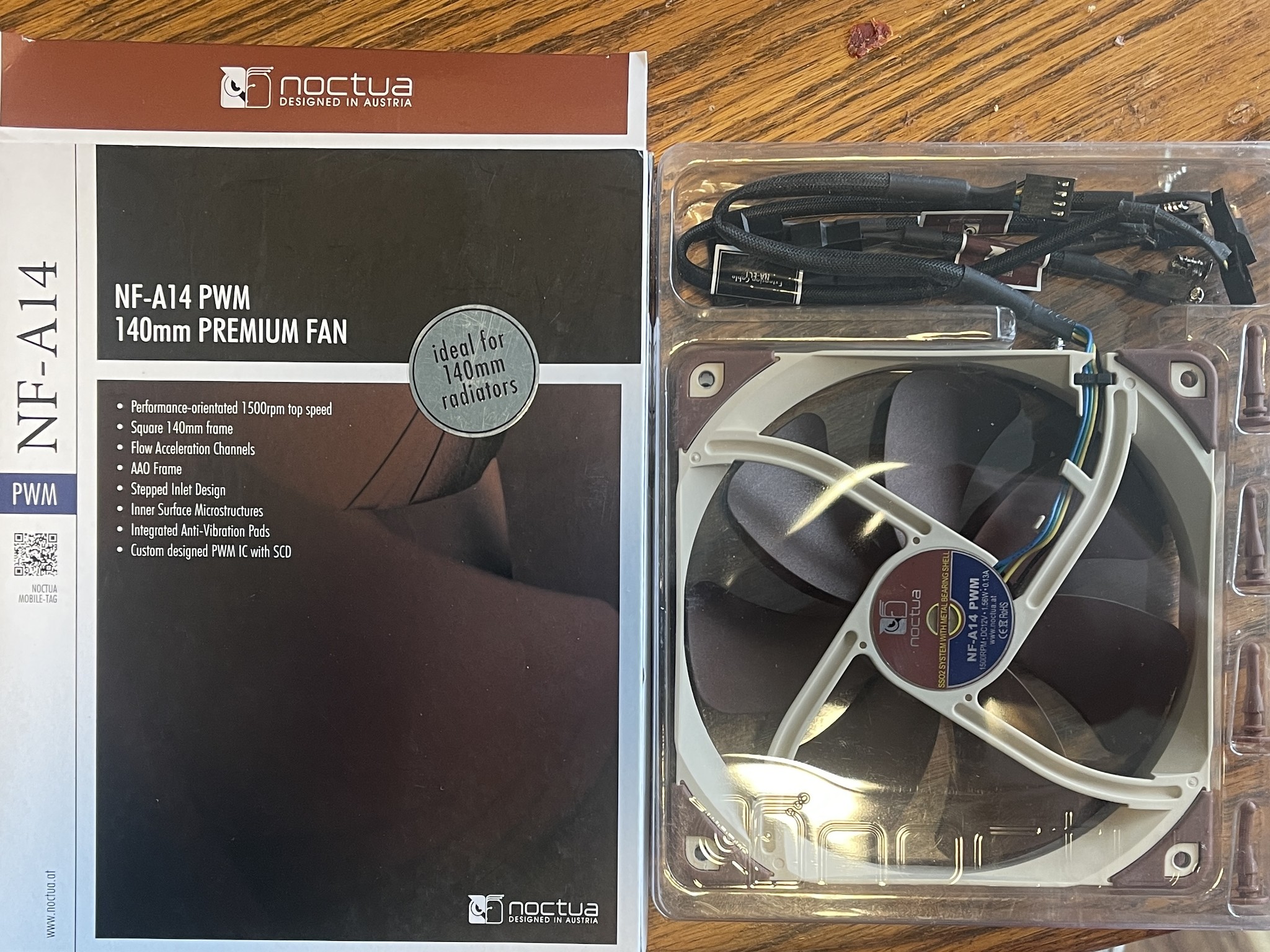 Noctua NF-A14 PWM 140mm Premium Fan
